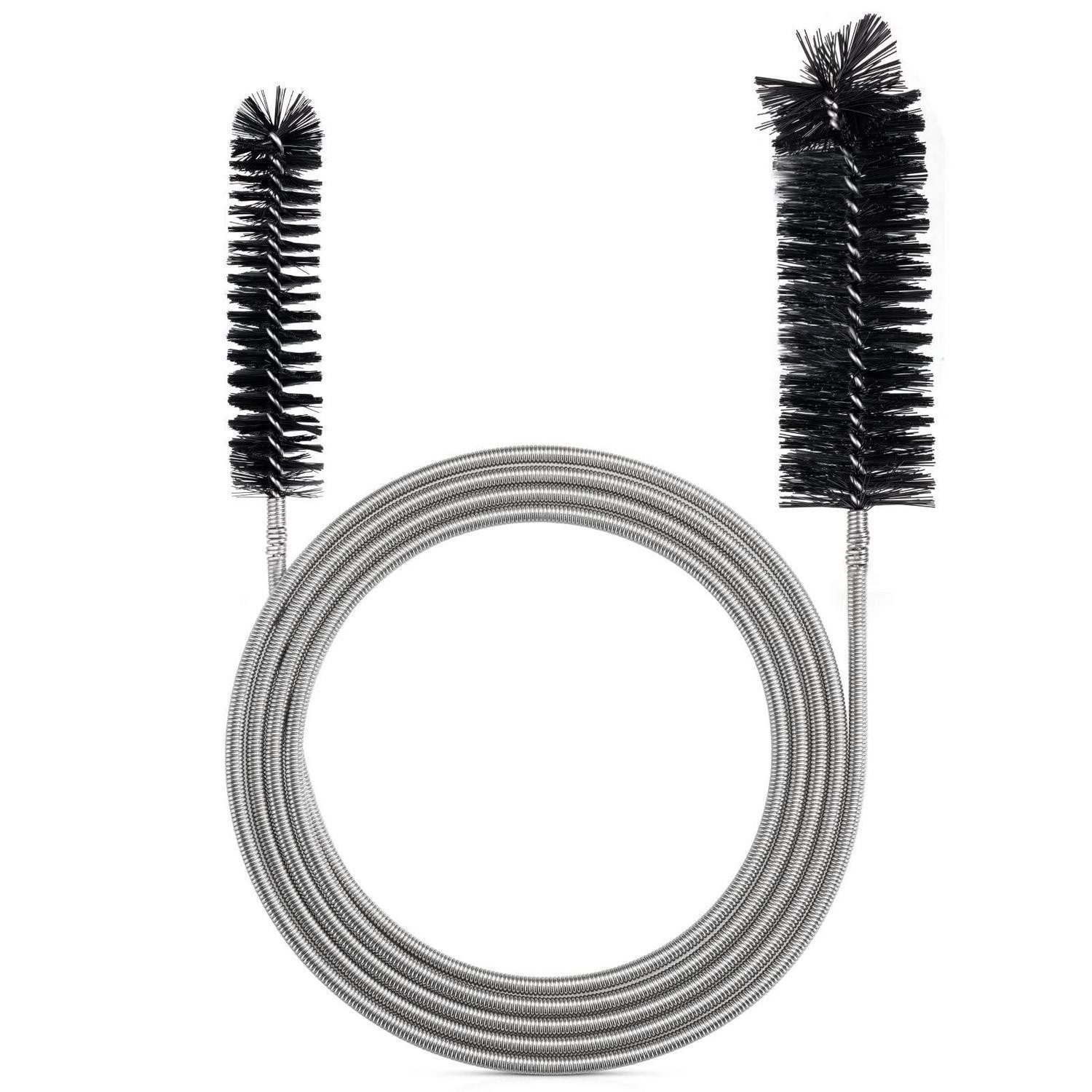 LuxusKollektion Reinigungsbürste Reinigungsbürste Rohr flexibel 170cm Schwarz, (1-tlg)