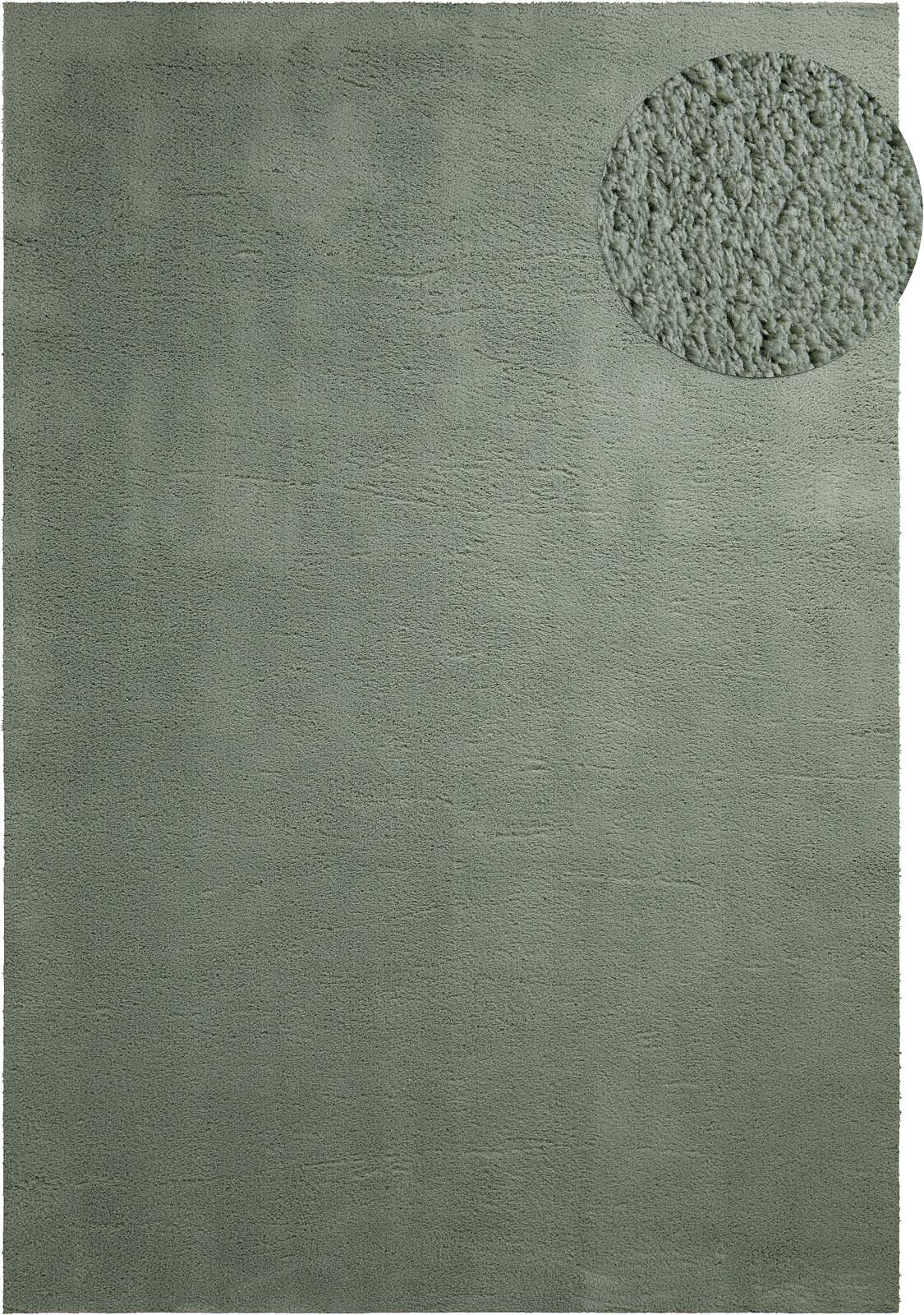 TaraCarpet Teppich Supersoft Kurzflorteppich Fiona Uni, rechteckig, Höhe: 1 günstig online kaufen