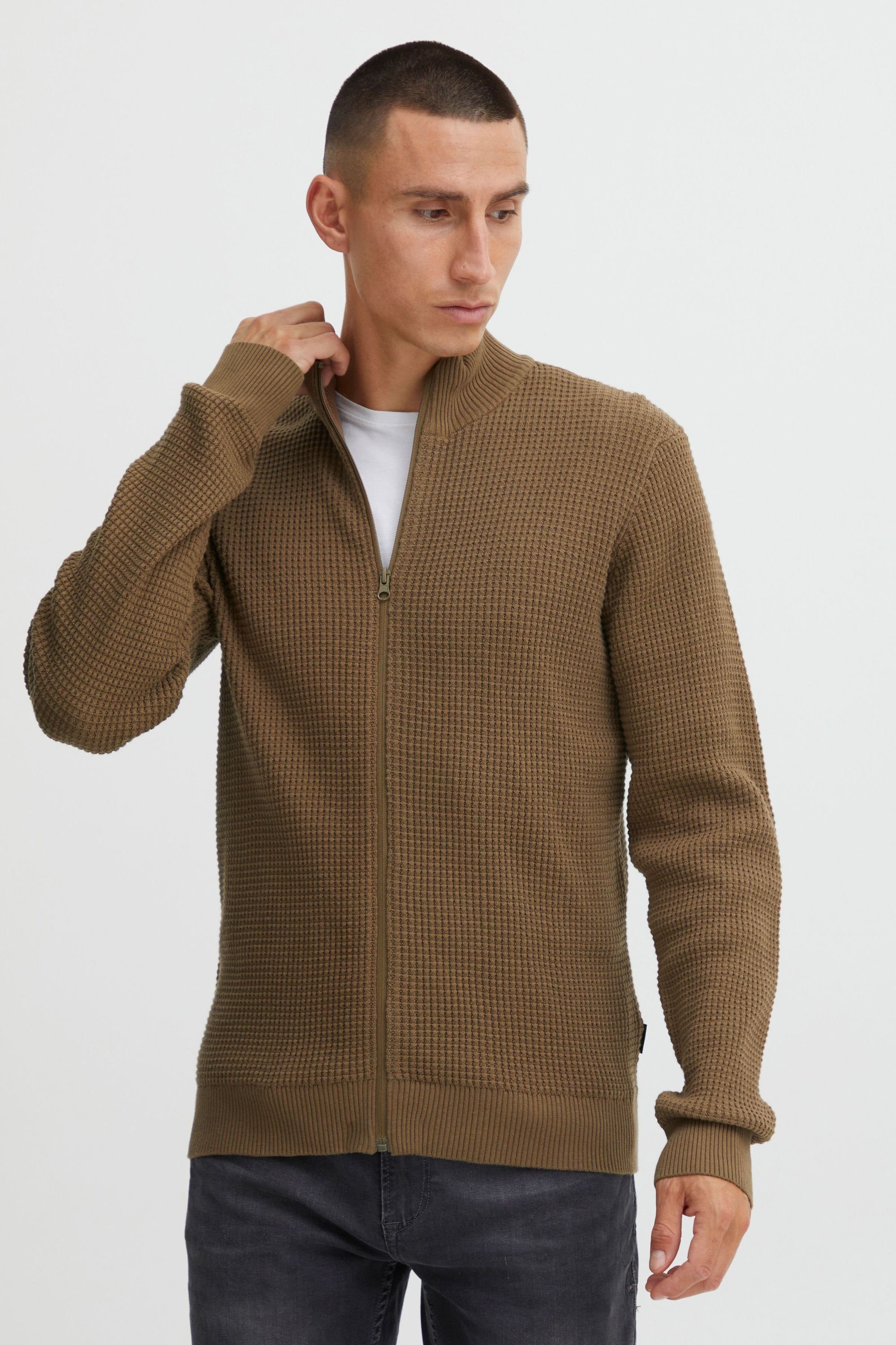 Blend Strickjacke BHPullover Grobstrick Zip-Jacke günstig online kaufen