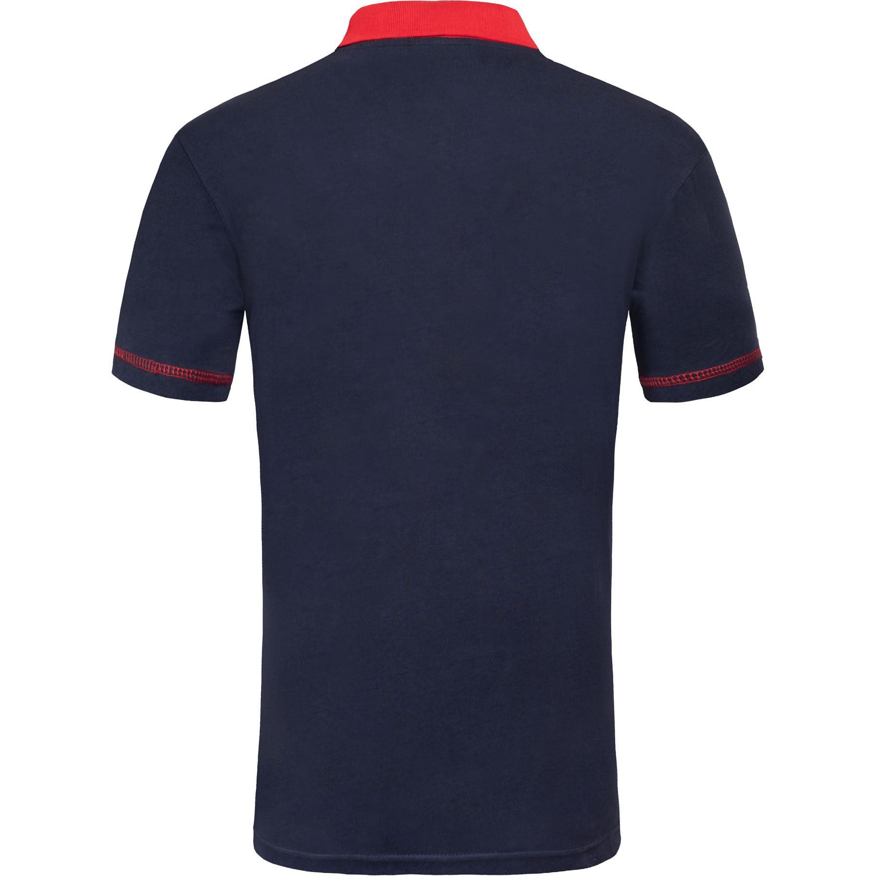 Nebulus Poloshirt PINA, P5305 - Herren, rot-navy, M