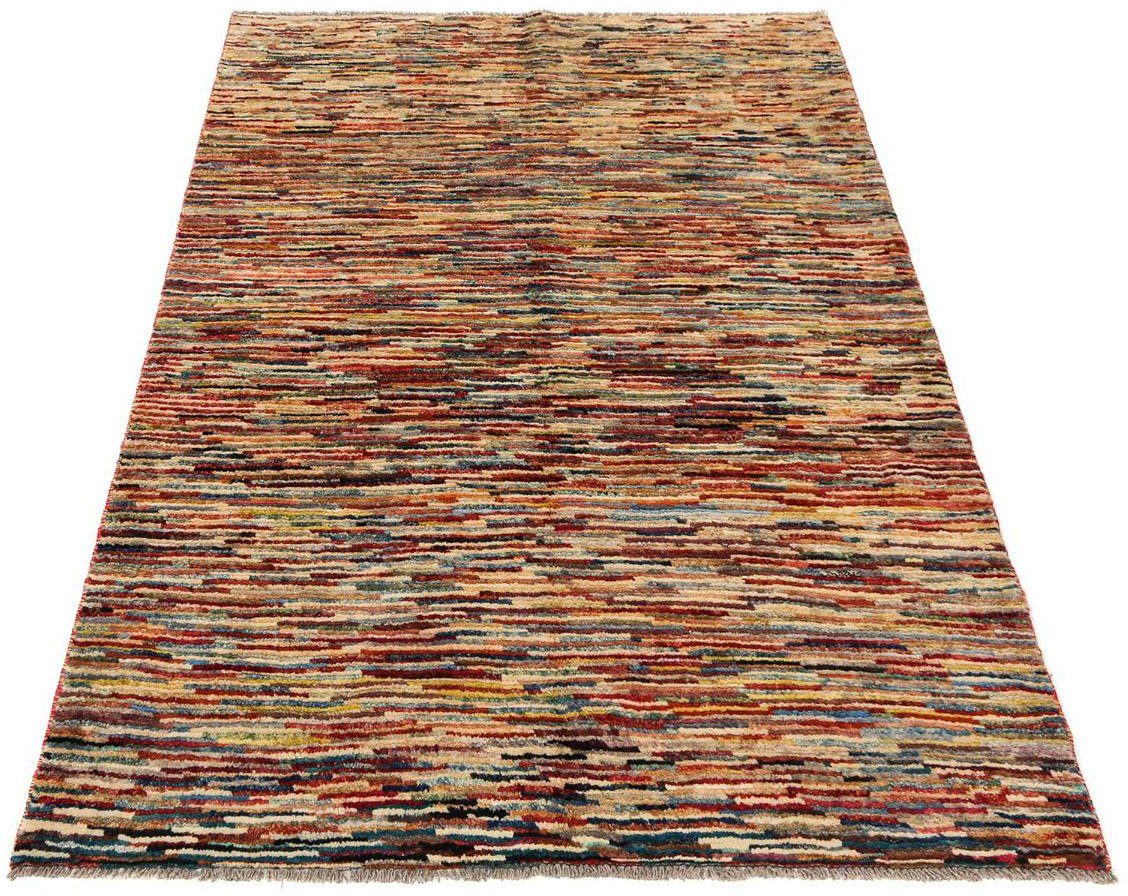 Wollteppich Streifen Multicolore 172 x 127 cm, morgenland, rechteckig, Höhe: 8 mm, Handgeknüpft