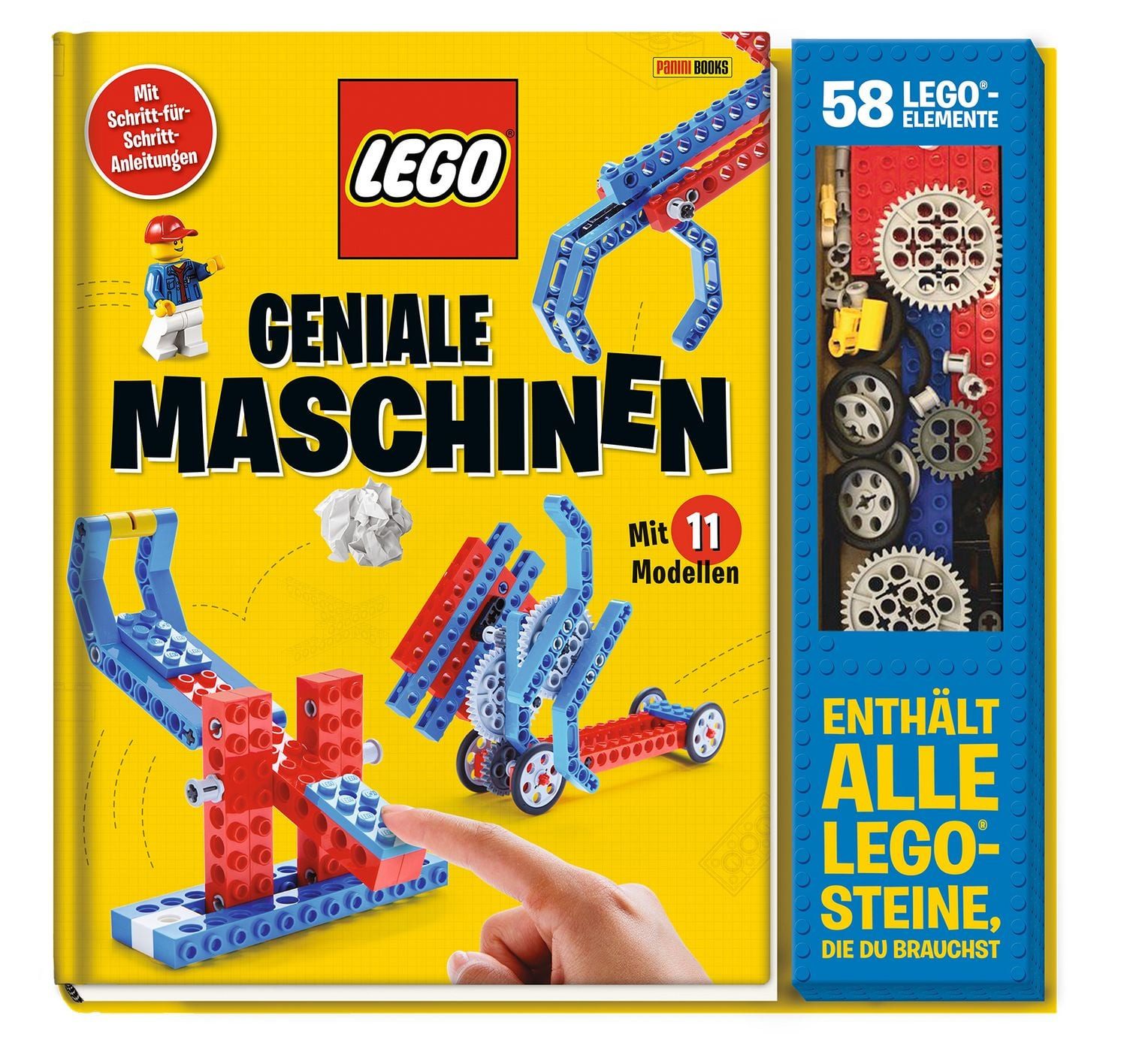 LEGO® Geniale Maschinen: Mit 11 Modellen Enthält alle LEGO®-Steine, di / Panini