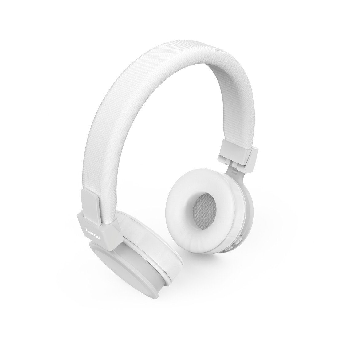 Hama Wireless Bluetooth Bluetooth, Bluetooth-Kopfhörer kabellos klappbar, Einstellung, weiß Headset, Ladekabel, (Freisprechfunktion, Bluetooth, Steuerung Ear Stereo) HFP, A2DP Over und integrierte Mikrofon Assistant, und Sprachsteuerung, Anrufe für True individuelle Kopfhörer, Google Bluetooth mit Musik, Wireless, AVRCP Siri