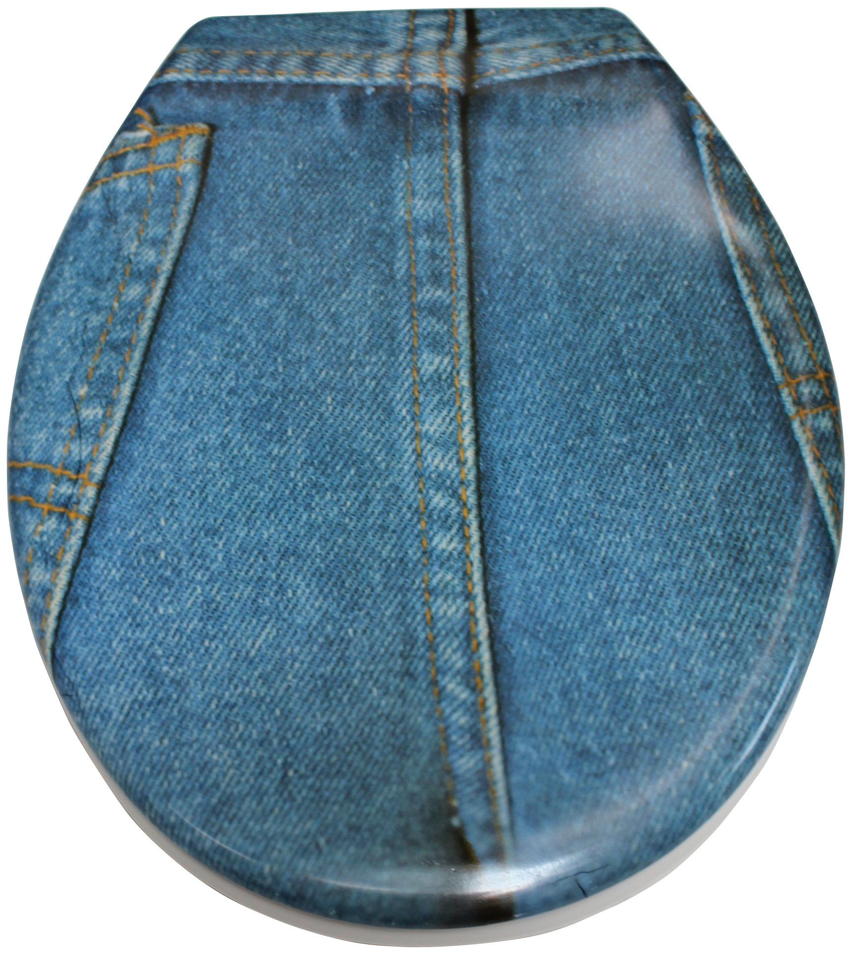 ADOB WC-Sitz Jeans, sehr stabil, universal passend
