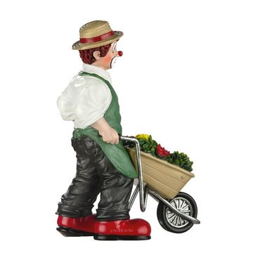 GILDE Dekofigur Gildeclowns Figur Gartenglück - mehrfarbig - H. 16cm