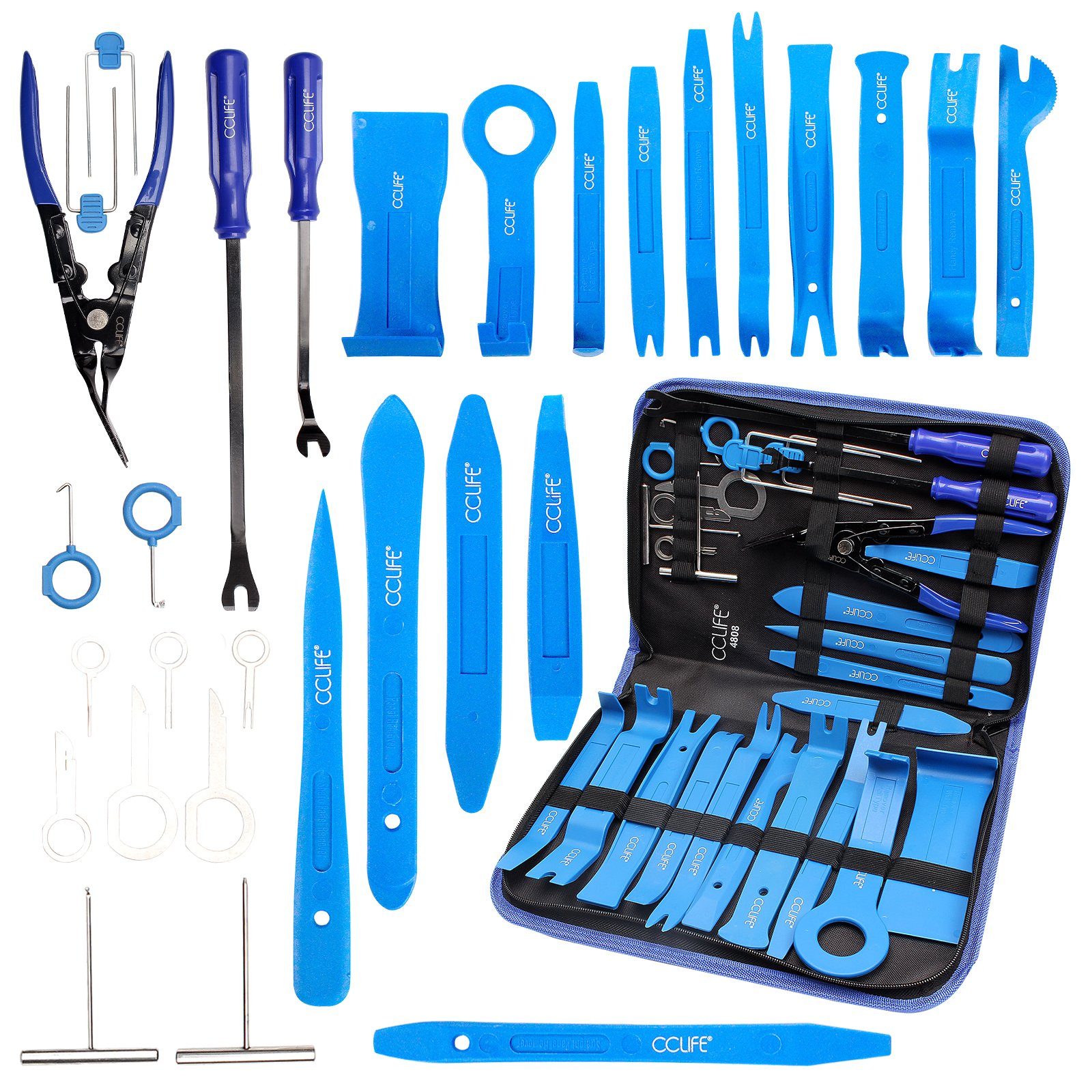 CCLIFE Demontagewerkzeug Auto Demontage Werkzeug Set, PP PA+, Verkleidung, Türverkleidung