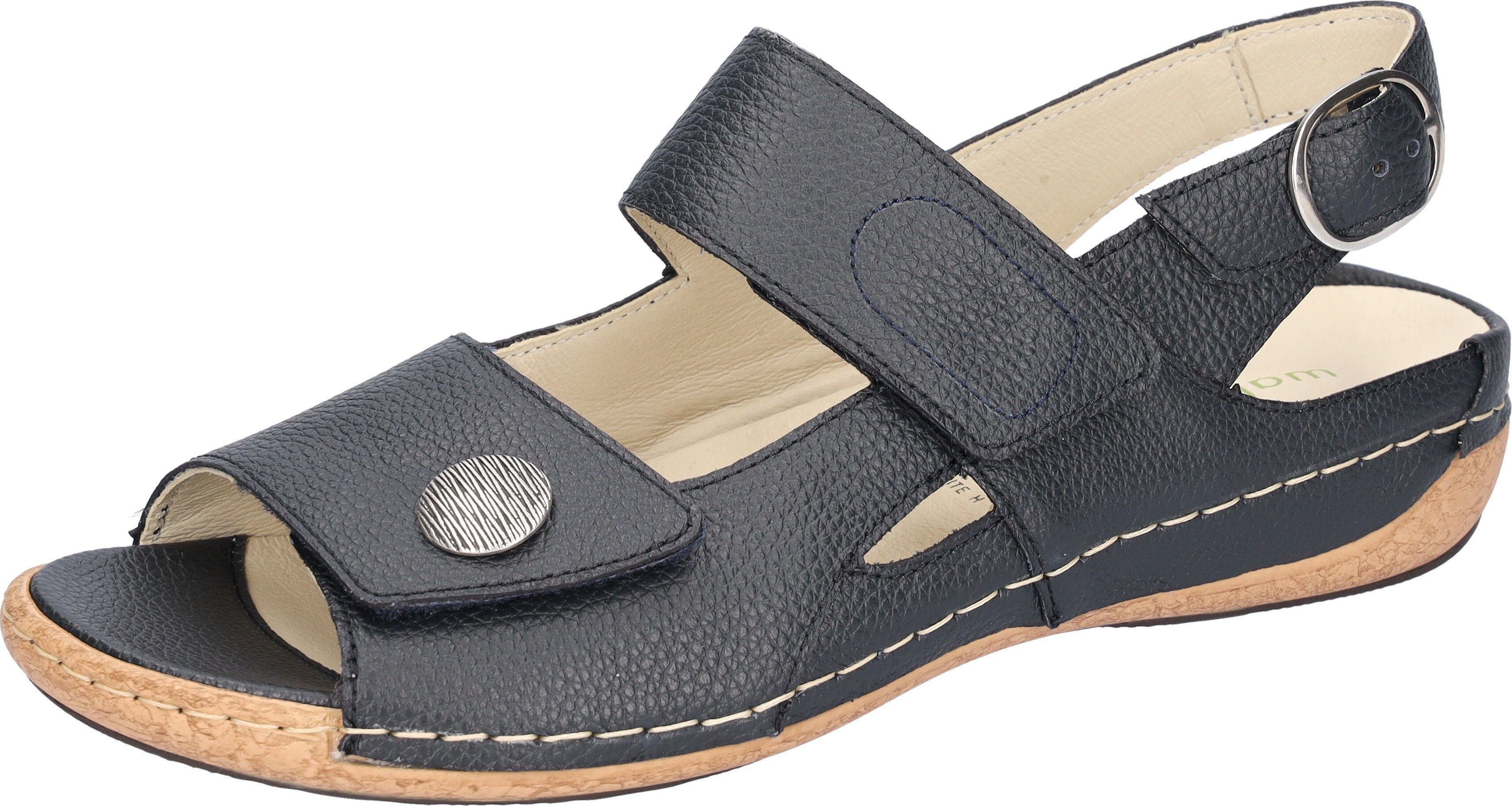 Waldläufer HELIETT Sandale, Sommerschuh, Sandalette, Keilabsatz, mit Klettv günstig online kaufen