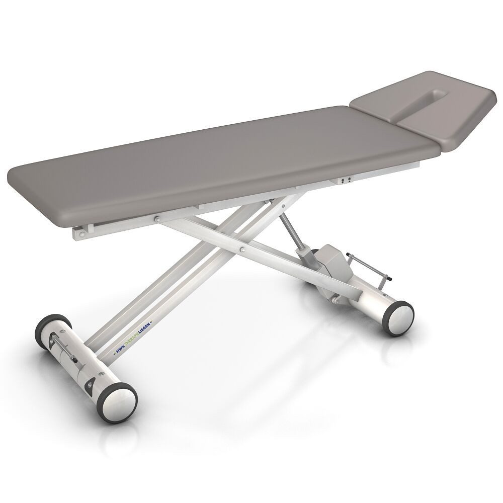 HWK Therapieliegen Massageliege Elektrische Therapieliege Solid E2, 65cm, Schmalstes Scherensystem für optimale Beinfreiheit