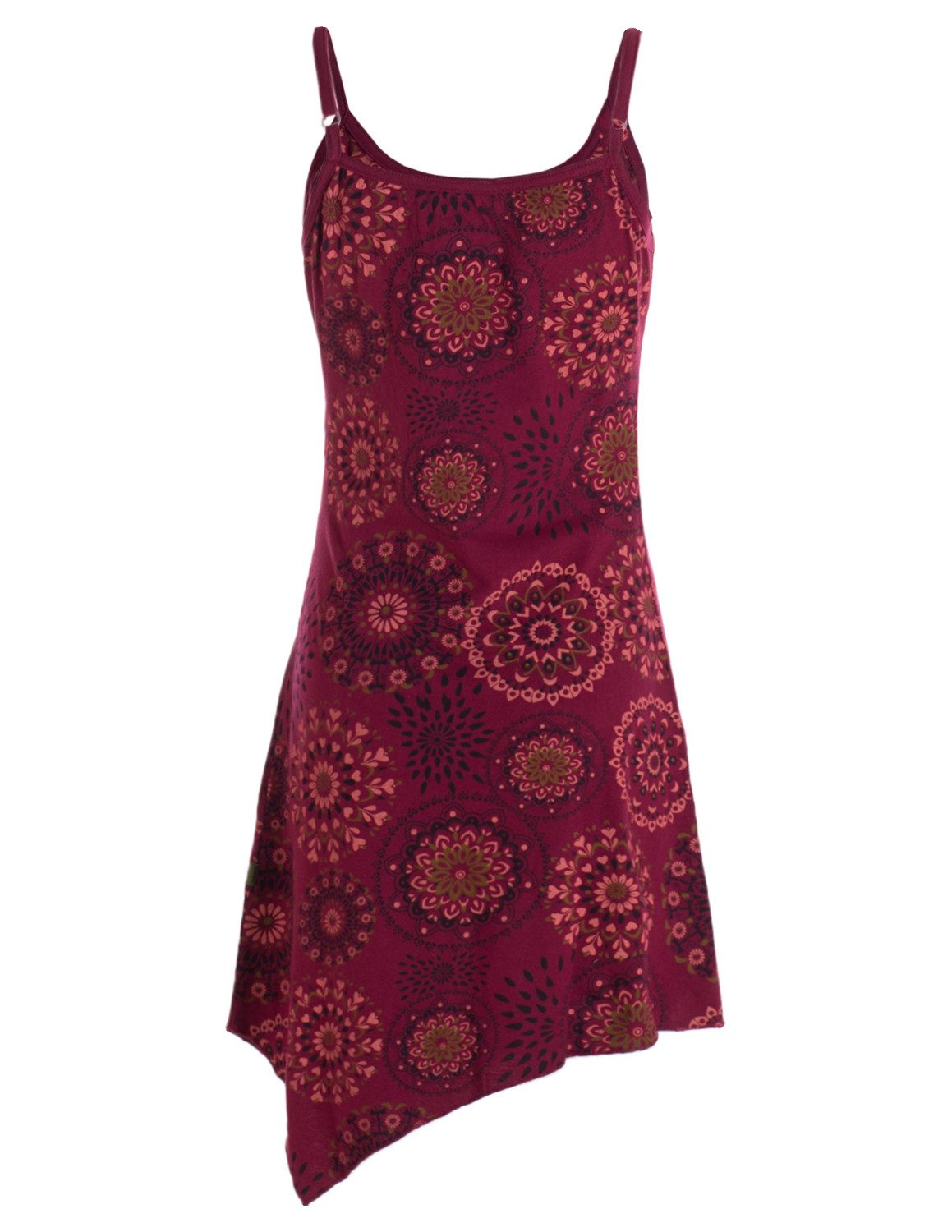 Vishes Minikleid Kurze Damen Sommer-Kleider Spagettiträger-Kleid günstig online kaufen