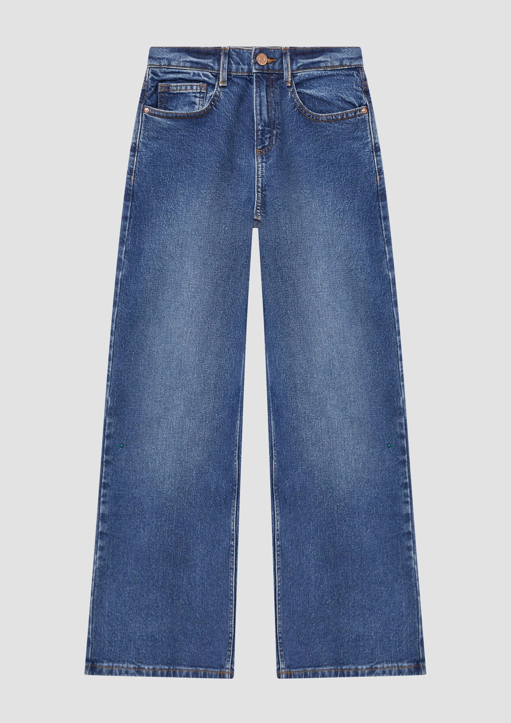 s.Oliver Weite Jeans Jeans-Hose Jeans / Regular Fit / Mid Rise / Wide Leg