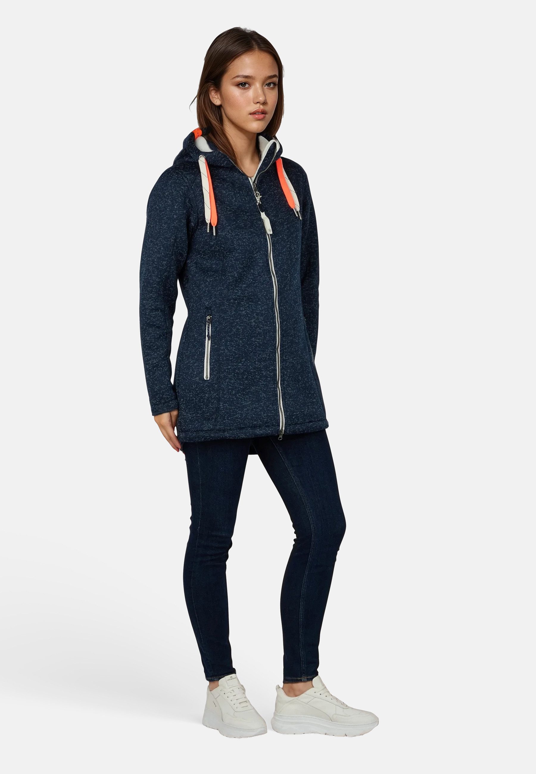 salzhaut Strickmantel TÄRGERN Damen Relaxed-Fit