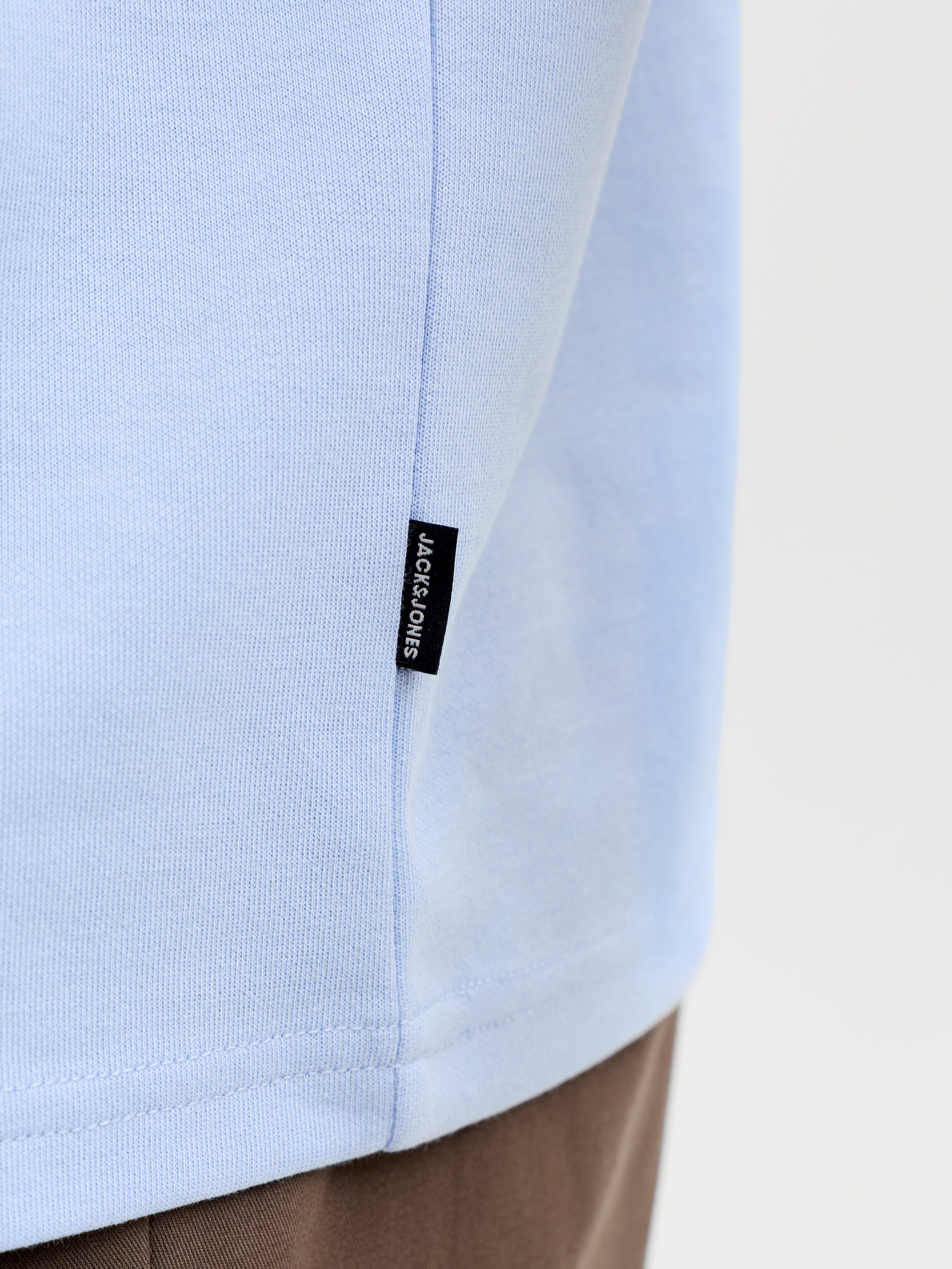 Jack & Jones Kurzarmshirt JPRBLAETHAN SS LOGO TEE SN Materialmix, regular fit – Bild 3 von 5
