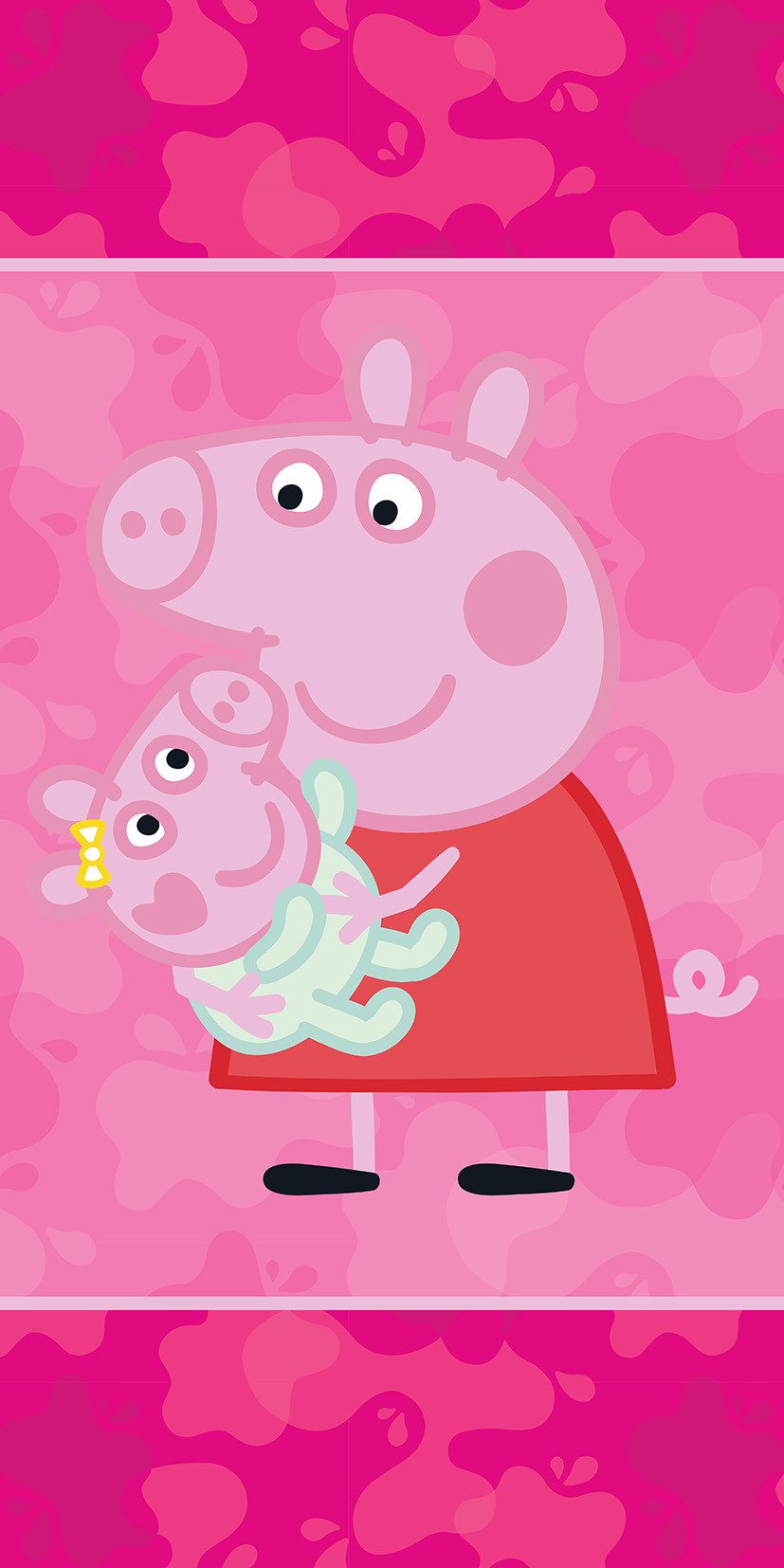Peppa Pig Strandtuch Peppa Pig Badetuch günstig online kaufen