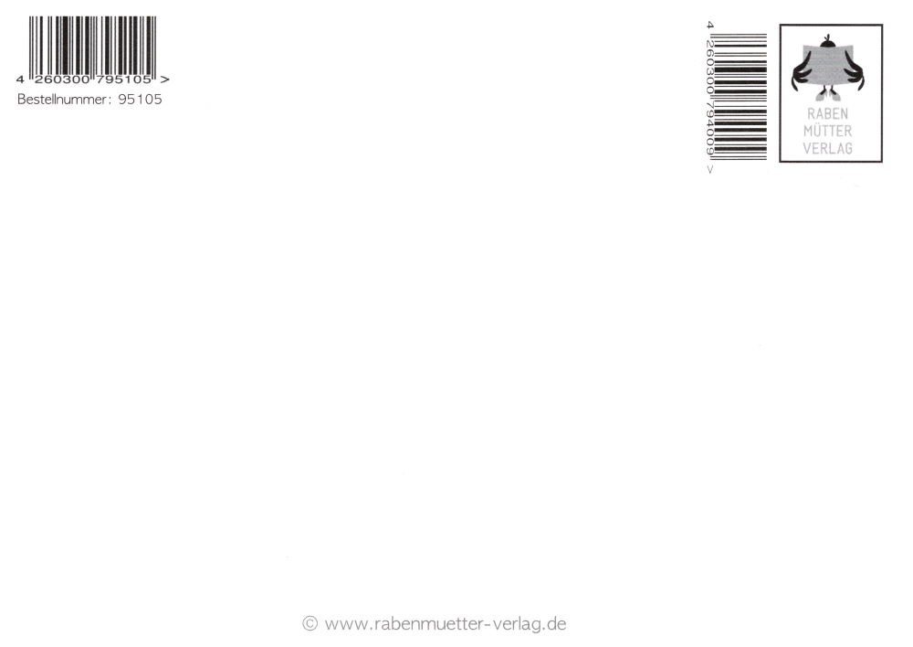 Thumbnail - Postkarte "Ich atme ein. Ich raste aus."