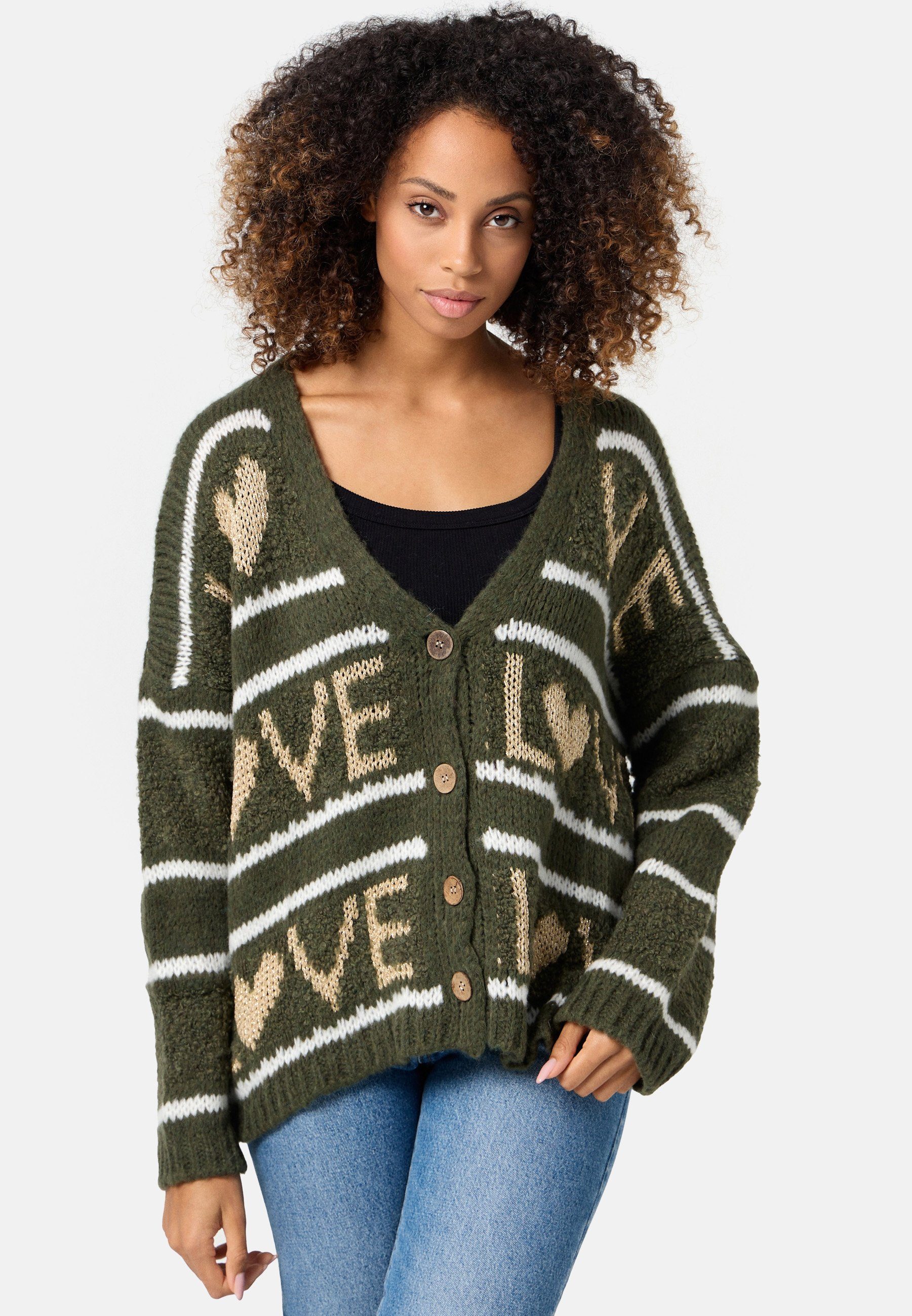 PM SELECTED Strickjacke PM68 (Festliche Strickjacke günstig online kaufen