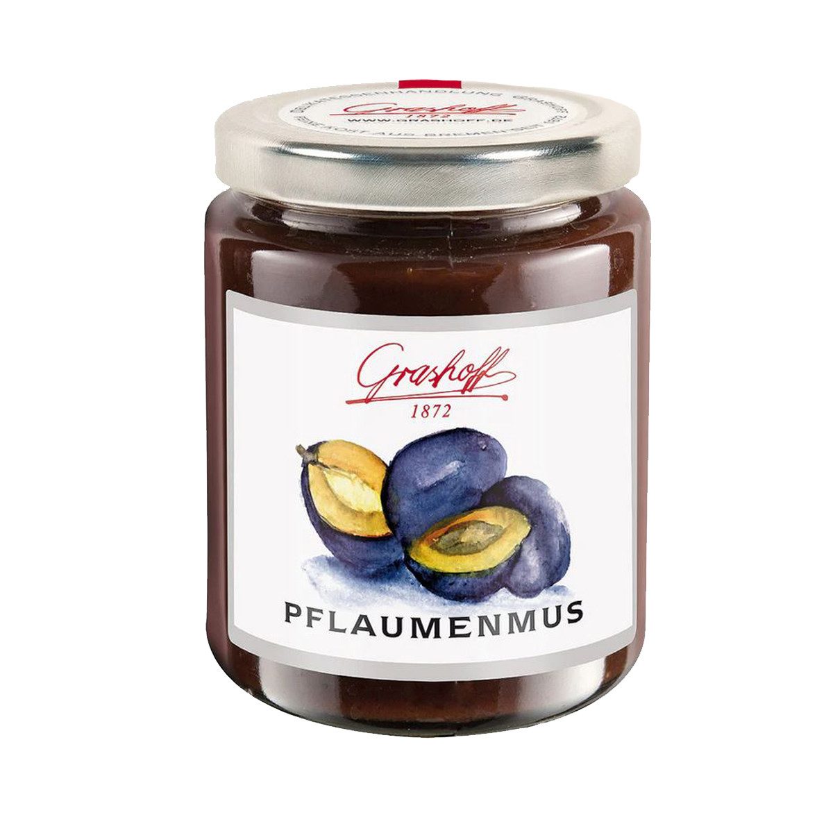 Grashoff Fruchtaufstrich, Grashoff Pflaumenmus unvergleichlich köstlicher Geschmack 250g