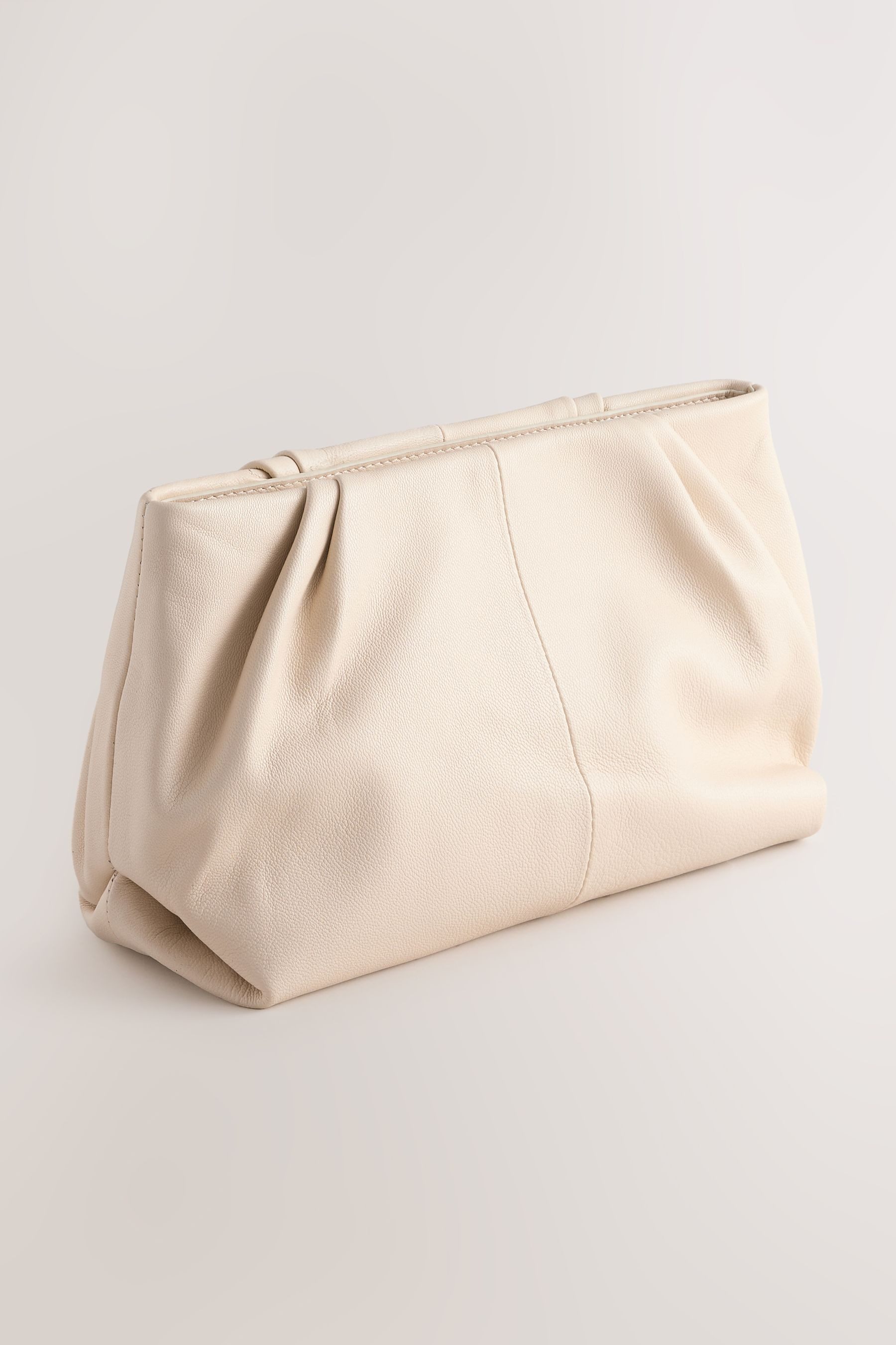 Next Clutch Clutch aus Leder mit günstig online kaufen