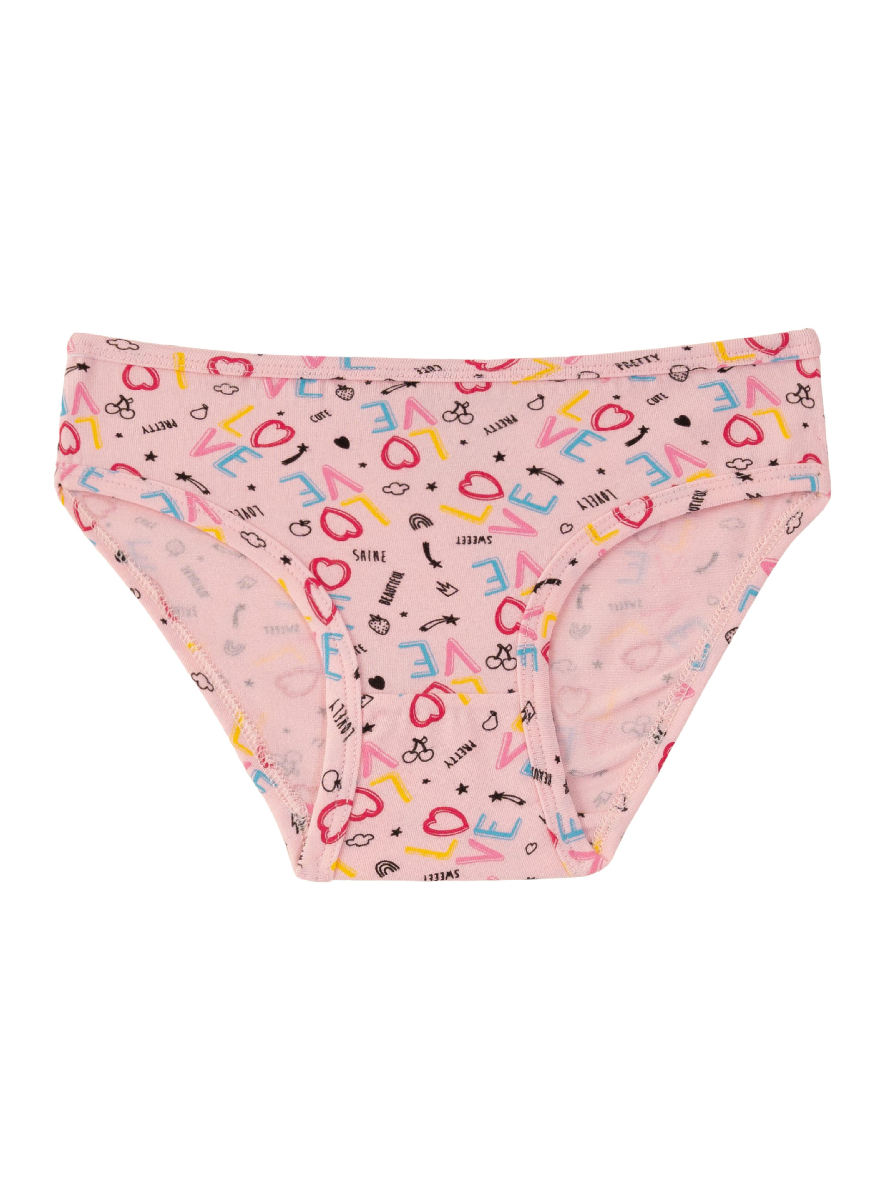 natuline Slip 3er-Pack für Kinder Mädchen Weiß Feinripp-Qualität (Set, 3-St., 3er-Pack, Slips) Unterwäsche, Unterhose aus Baumwollmischung mit Häkel