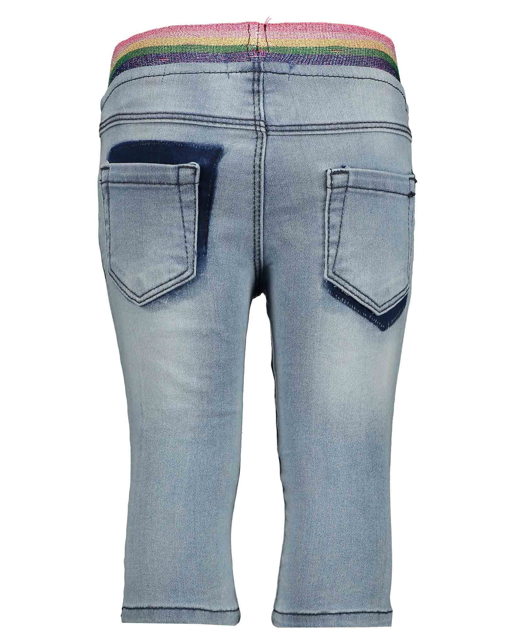 Mädchen Jeans-Leggings mit Blue Seven (1-tlg) Blue Leggings Gummizug Seven