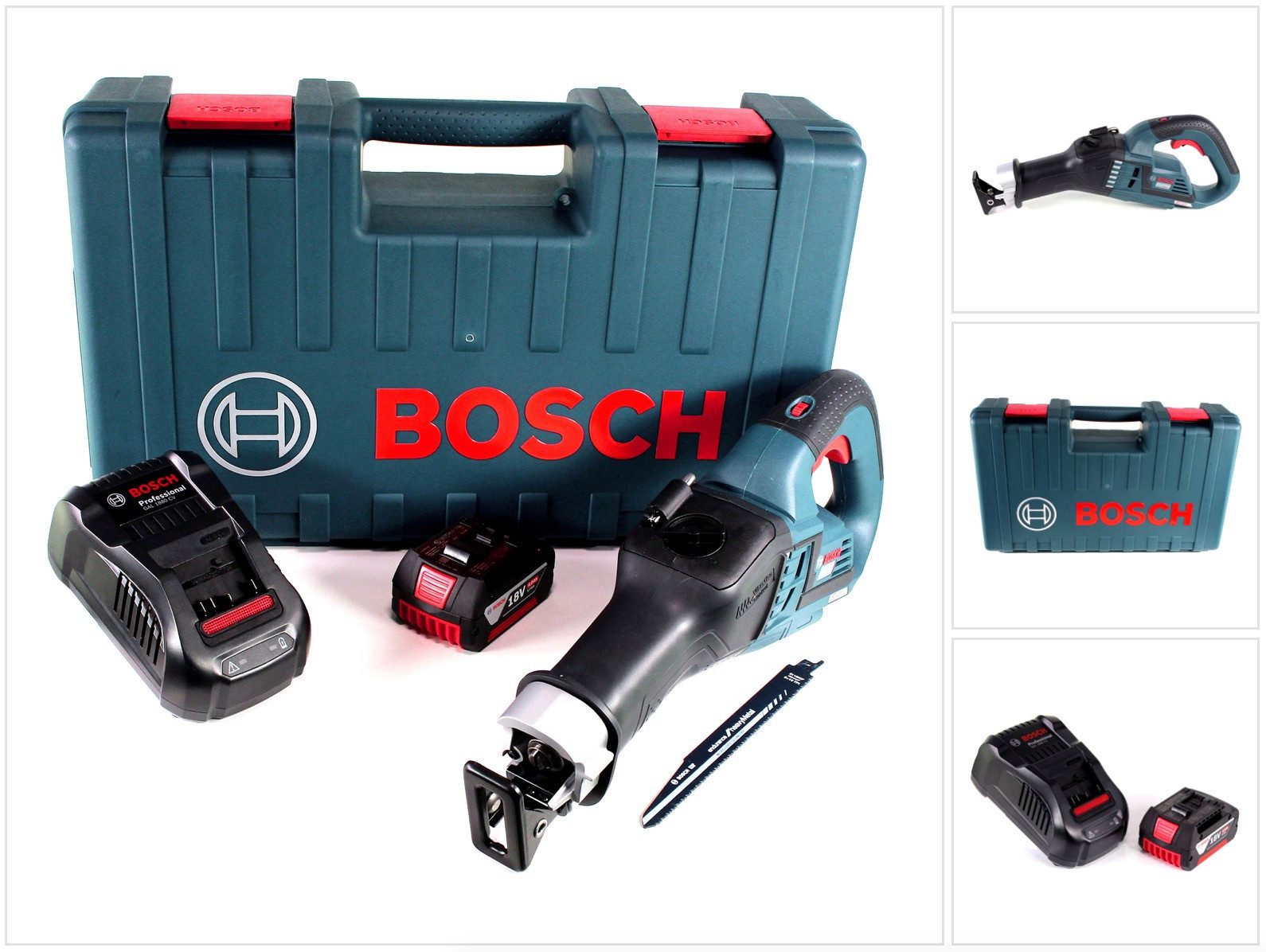 Bosch Professional Akku-Reciprosäge GSA 18V-32 Akku Reciprosäge 18V Säbelsäge Brushless