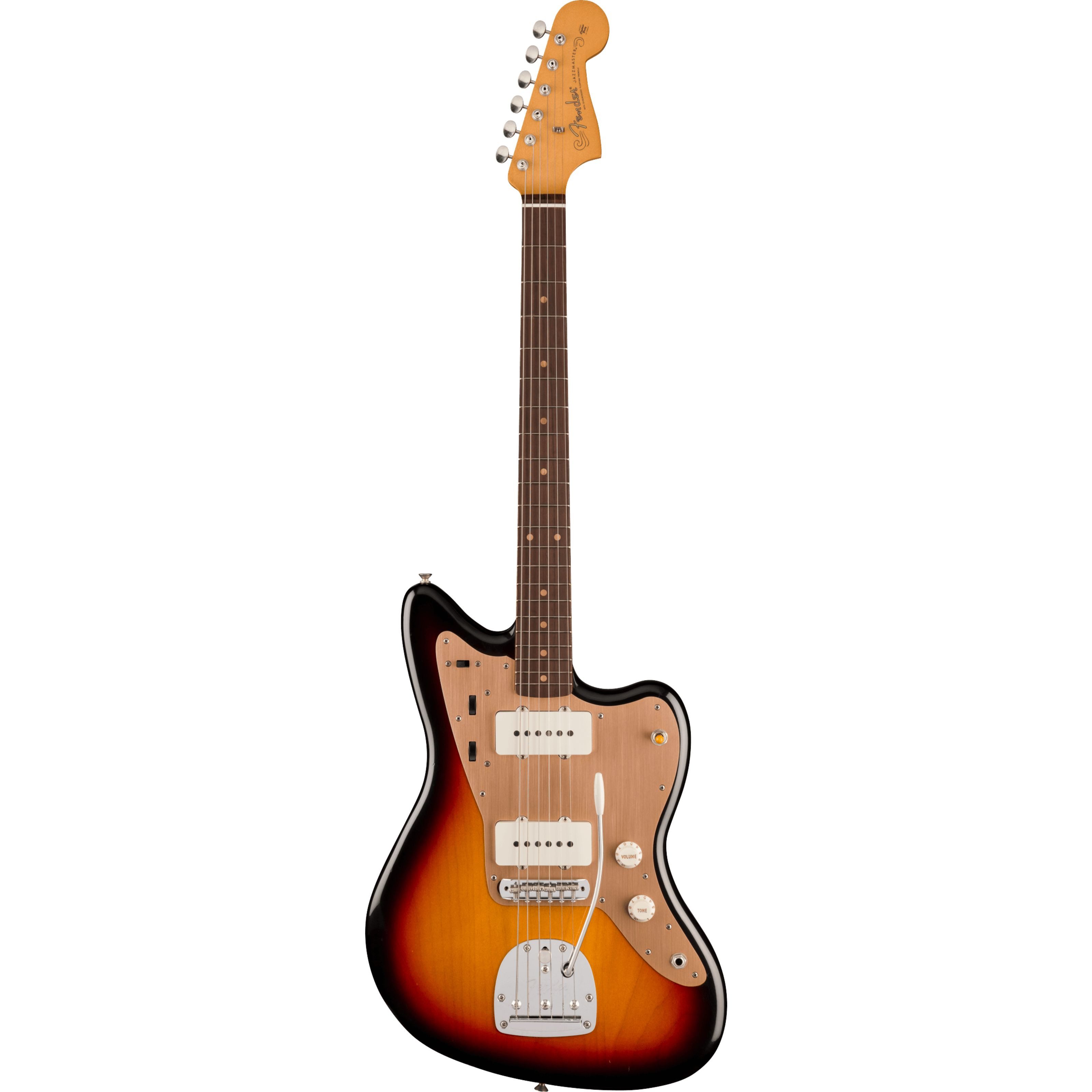 Fender E-Gitarre, E-Gitarren, T-Modelle, Limited Edition Vintera II Road Worn '50s Jazzmaster RW 3-Color