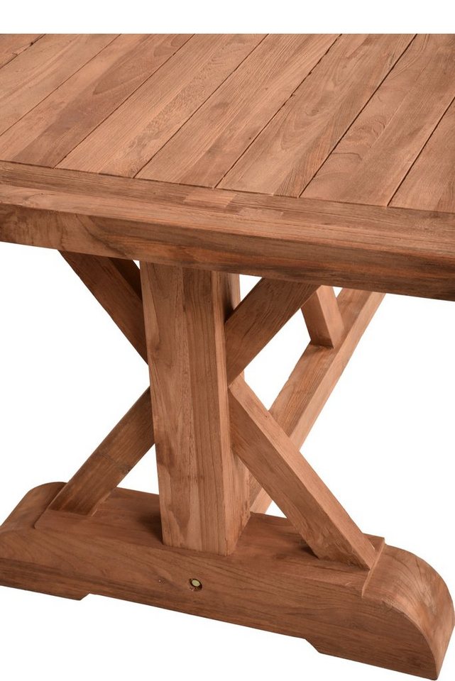 Garden Pleasure Gartentisch, Tisch KISAR Teak recycelt 220cmtischmöbel  Möbel Outdoor