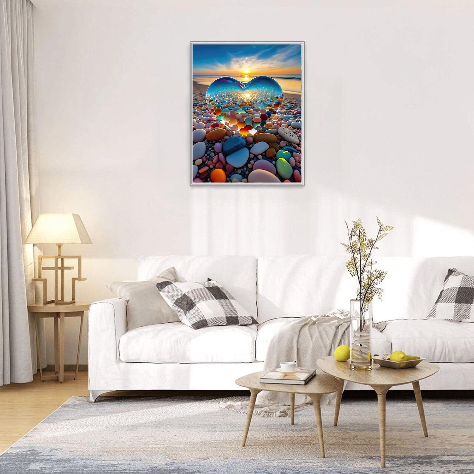 CLTYQ Puzzle 1000 Teile, Puzzle Erwachsene, Love Pebbles Beach Puzzle, Puzz günstig online kaufen