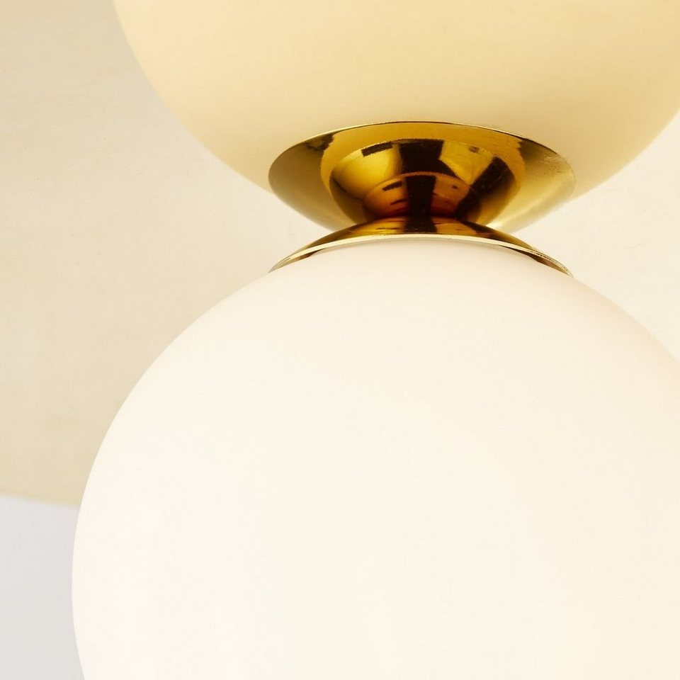 Brilliant Wandleuchte Zon, Lampe Zondra Wandspot gold 1x QT14, G9, 10W,  geeignet für Stiftsocke