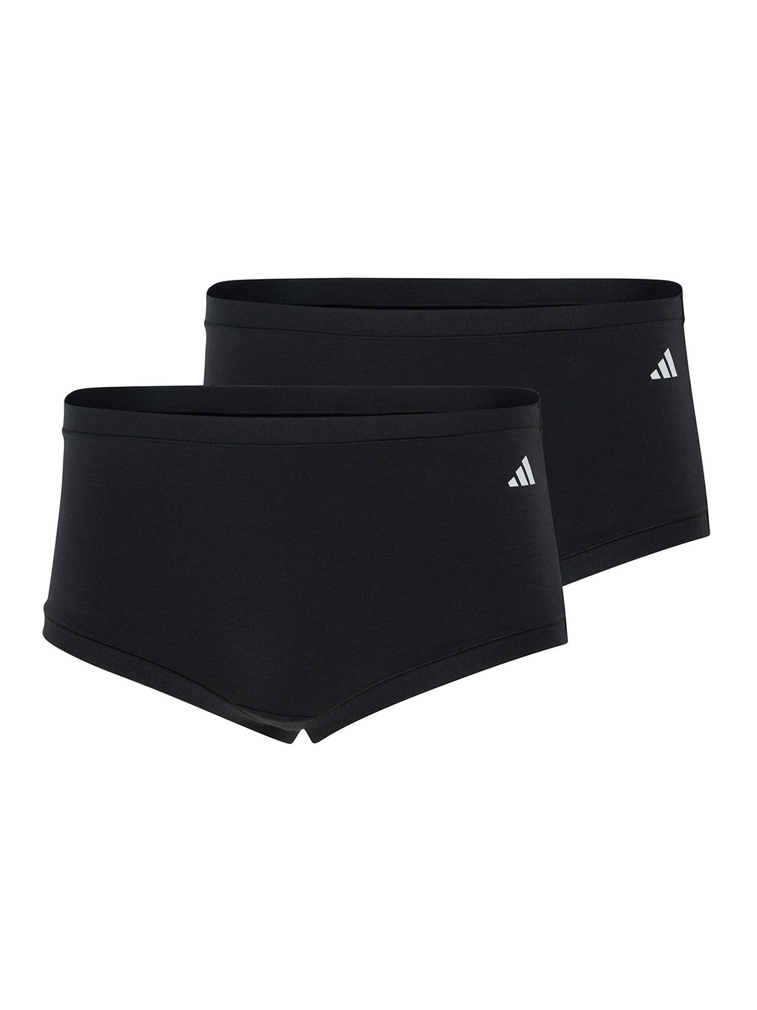 adidas Sportswear Panty Sport Active Modal Comfort - perfekter Sitz - Heatseal adidas Logo (2-St) Pantyslip Boyshort Unterwäsche Doppelpack Damen Gym Training Yoga