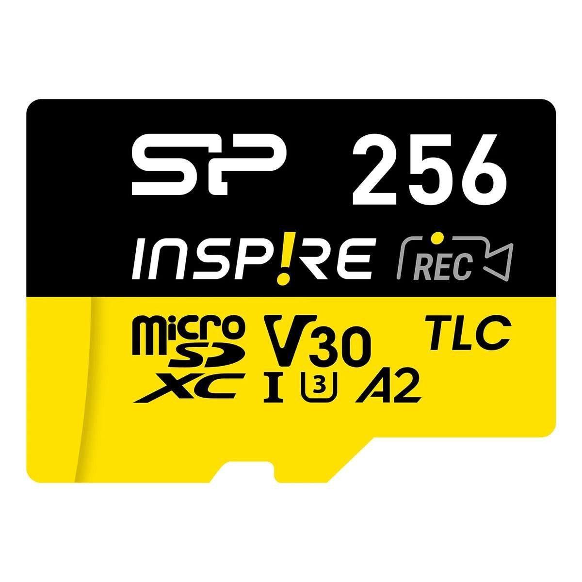 SILICON POWER Silicon Power Inspire 256 GB MicroSDXC UHS-I Klasse 10 Micro SD-Karte