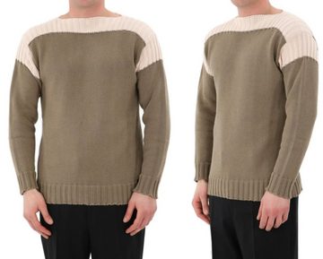 FENDI Strickpullover FENDI FF Inlay Pullover Cashmere Knitted Jumper Knit Sweater Sweatshir