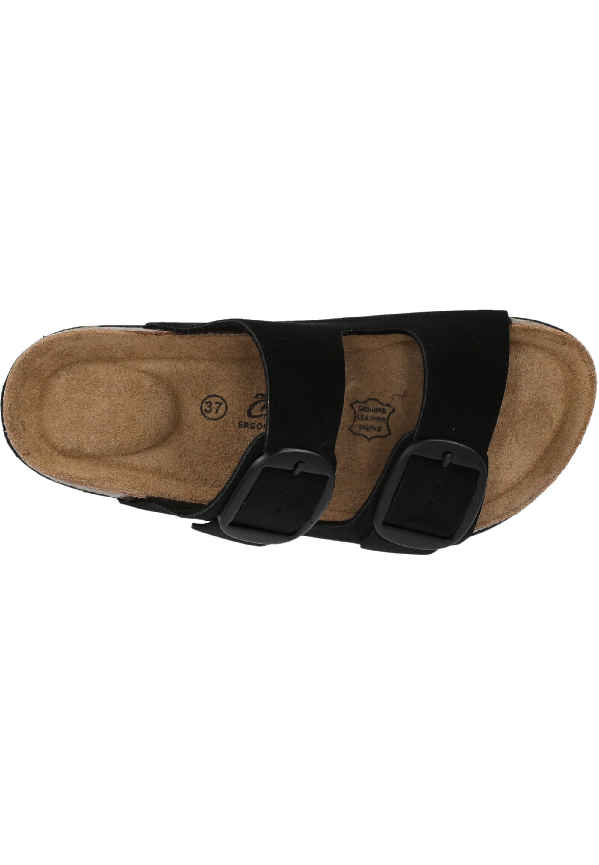 CRUZ Bundao Sandale mit bequemer schwarz Korksohle