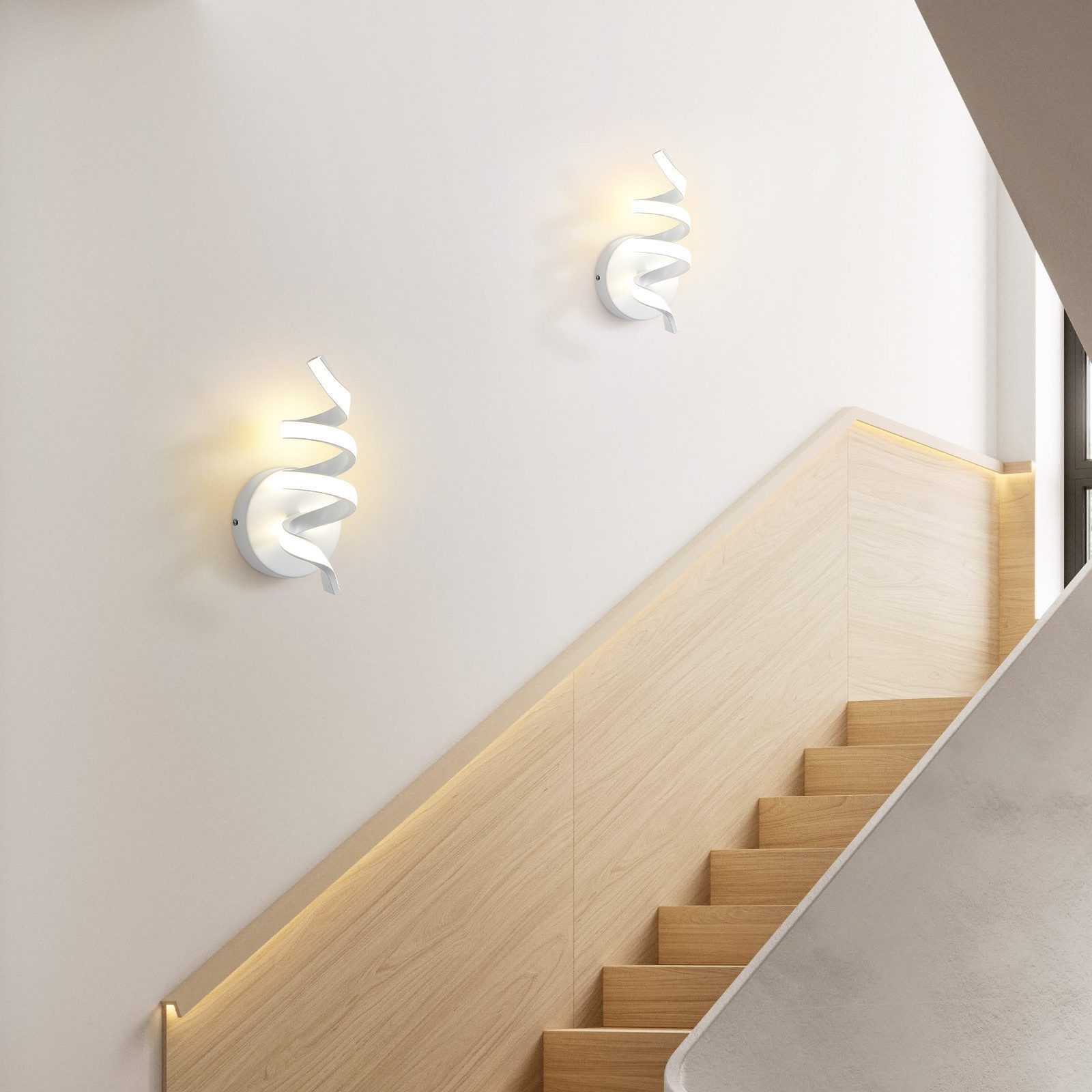 Lampada da parete led interno glitzerlife design moderno bianco_voghion.com
