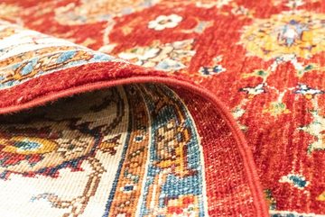 Wollteppich Ariana Teppich handgeknüpft rot, morgenland, rechteckig, Höhe: 6 mm