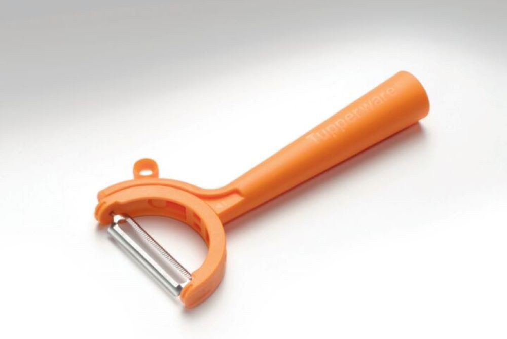 TUPPERWARE Sparschäler Tupperware Twist Schäler orange