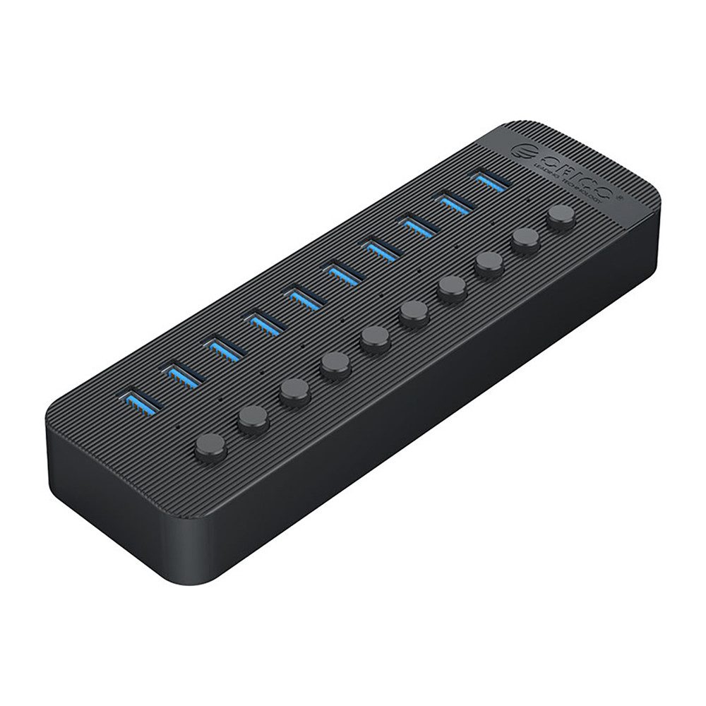 ORICO Orico CT2U3-10AB USB Hub 10-Port USB-A 3.0 Schwarz USB-Adapter