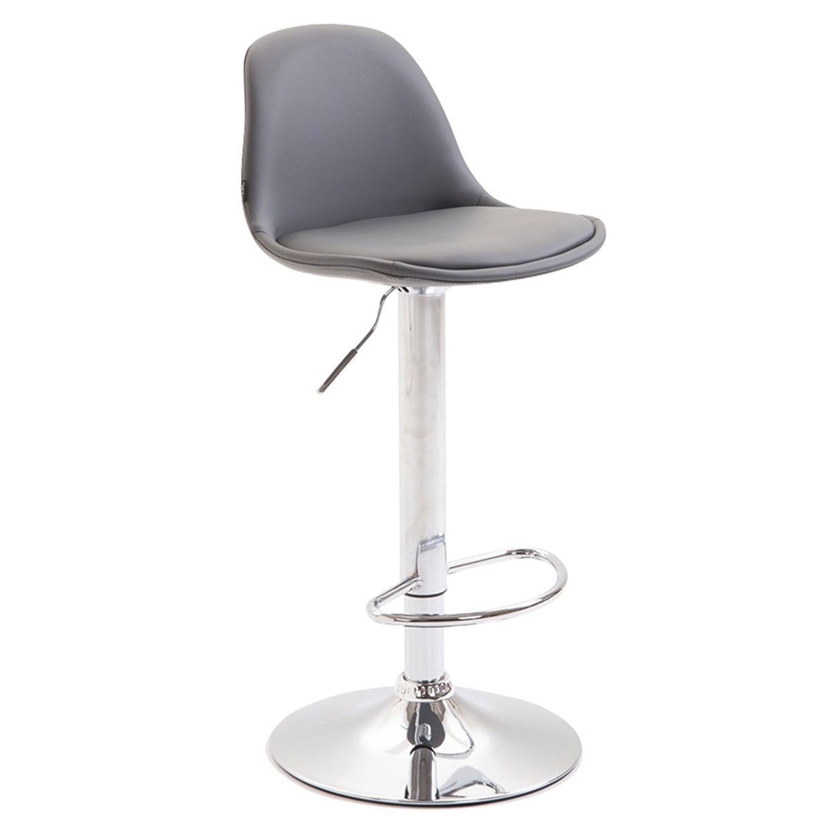 CLP Barhocker Tresenhocker Küchenhocker Bistrohocker (Spar-Set, 1 St., 39x43x82 cm gepolstert), höhenverstellbar, gepolstert, Fußstütze, Bodenschoner