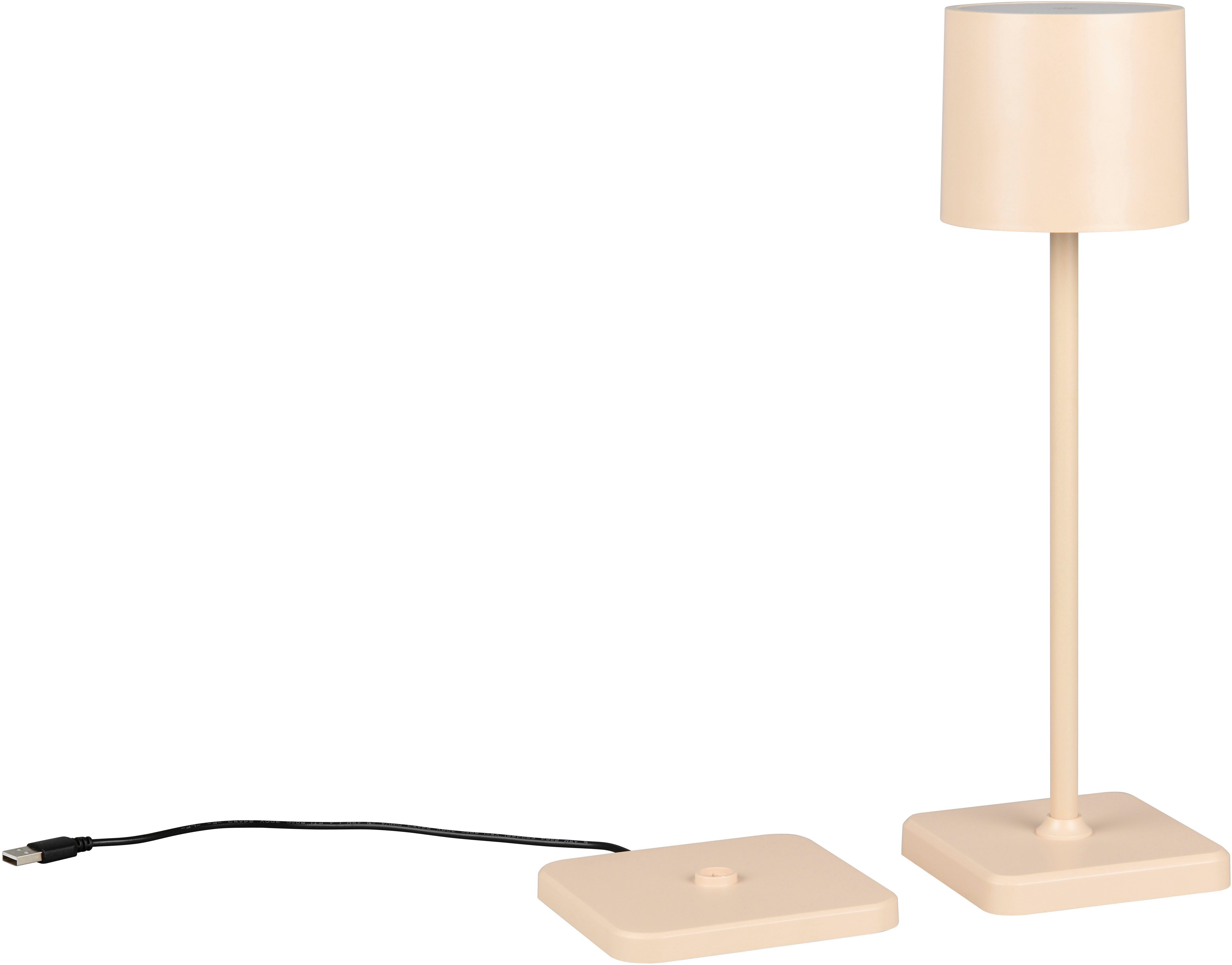 Reality Leuchten LED Außen-Tischleuchte Fernandez, Dimmfunktion, günstig online kaufen
