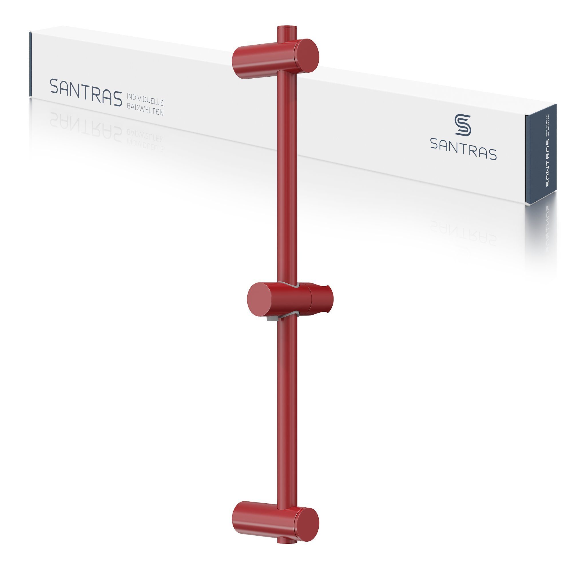 Santras Duschstange Wandstange in Rot