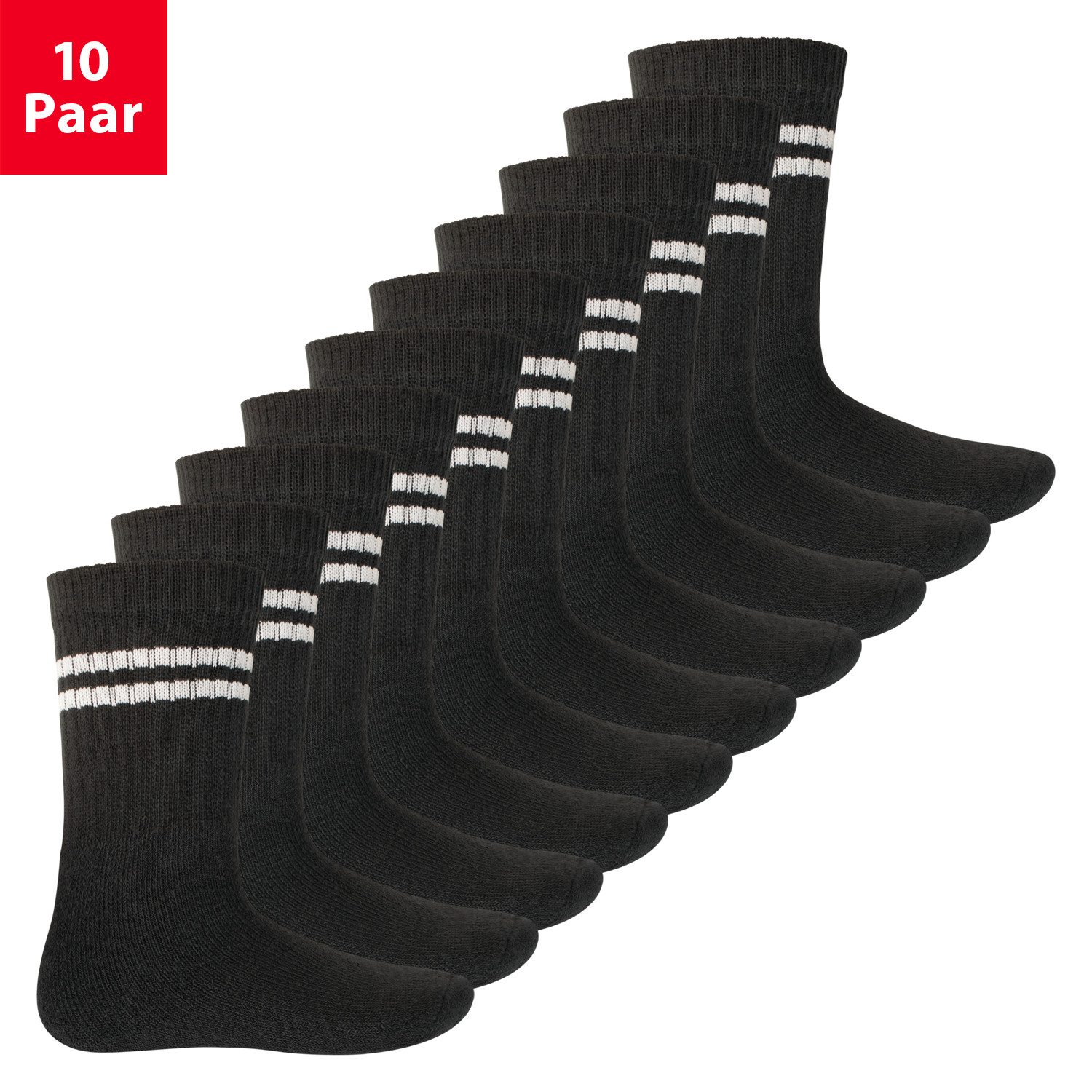 MT Tennissocken Kinder Freizeit Socken (5/10 Paar) Tennissocken Mädchen & Jungen (10-Paar)