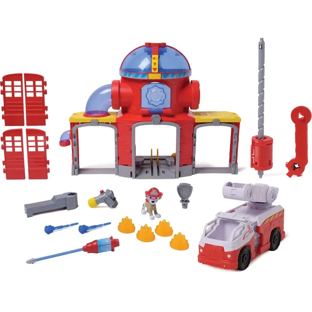 Spin Master Actionfigur Paw Patrol Fire Rescue - DLX Feuerwehr Station – Bild 3 von 5