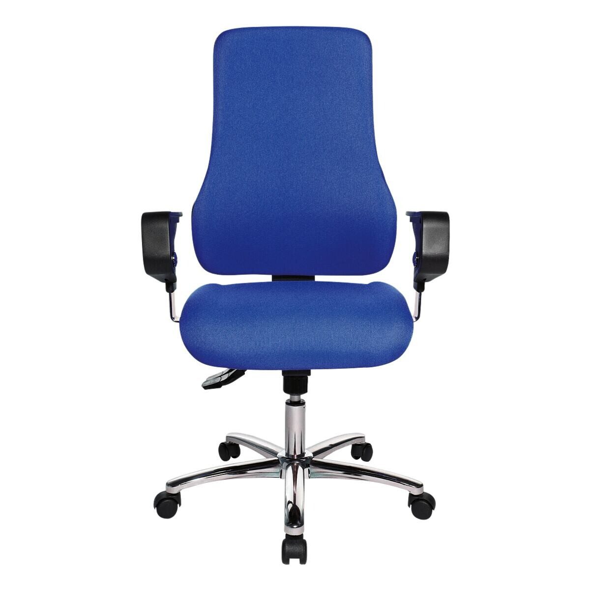 TOPSTAR Schreibtischstuhl Sitness 55, mit Armlehnen, Muldensitz und Body-Balance-Tect
