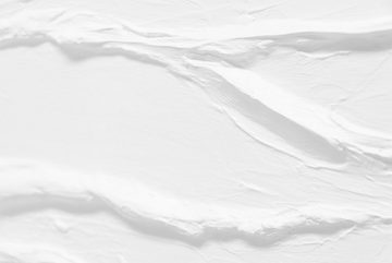 YS-Art Gemälde Life V, Abstrakte Bilder, Strukturiertes Leinwand Bild Handgemalt Abstrakt Weiß
