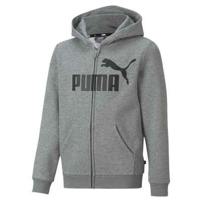 PUMA Sweater »Essentials Big Logo Jugend Hoodie mit durchgehendem«