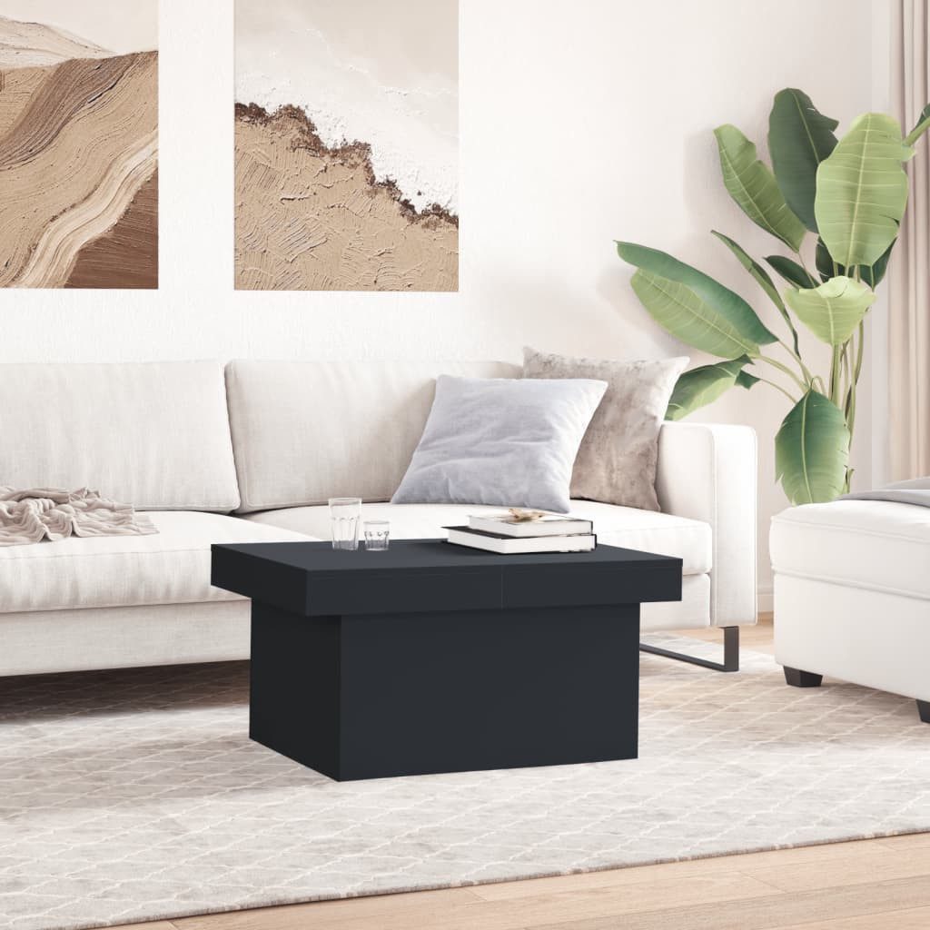 vidaXL Couchtisch Couchtisch Schwarz 100x55x40 cm günstig online kaufen