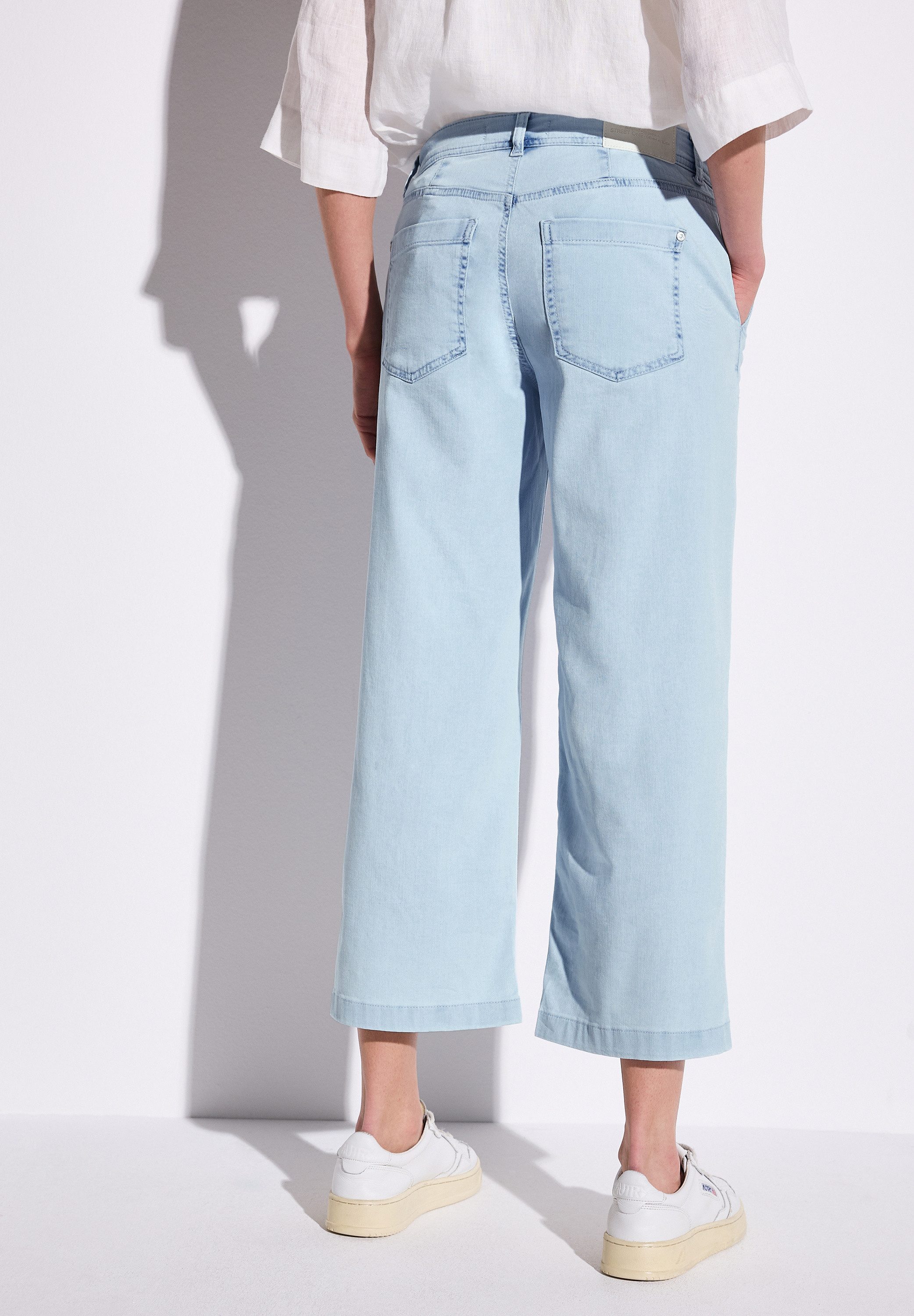 STREET ONE Weite Jeans mit Taschen günstig online kaufen