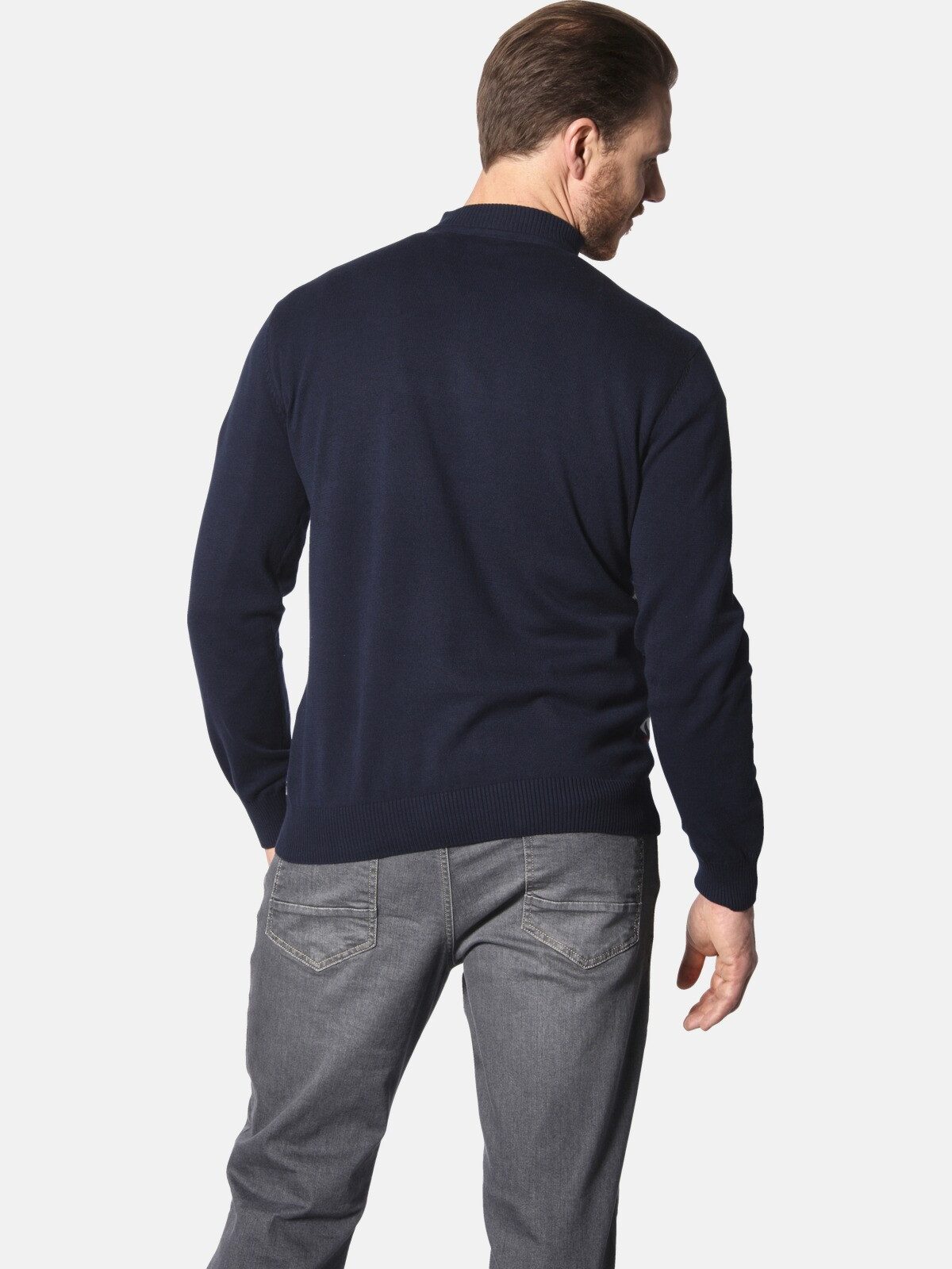 Jan Vanderstorm Strickpullover ERIKVALD mit Troyerkragen günstig online kaufen