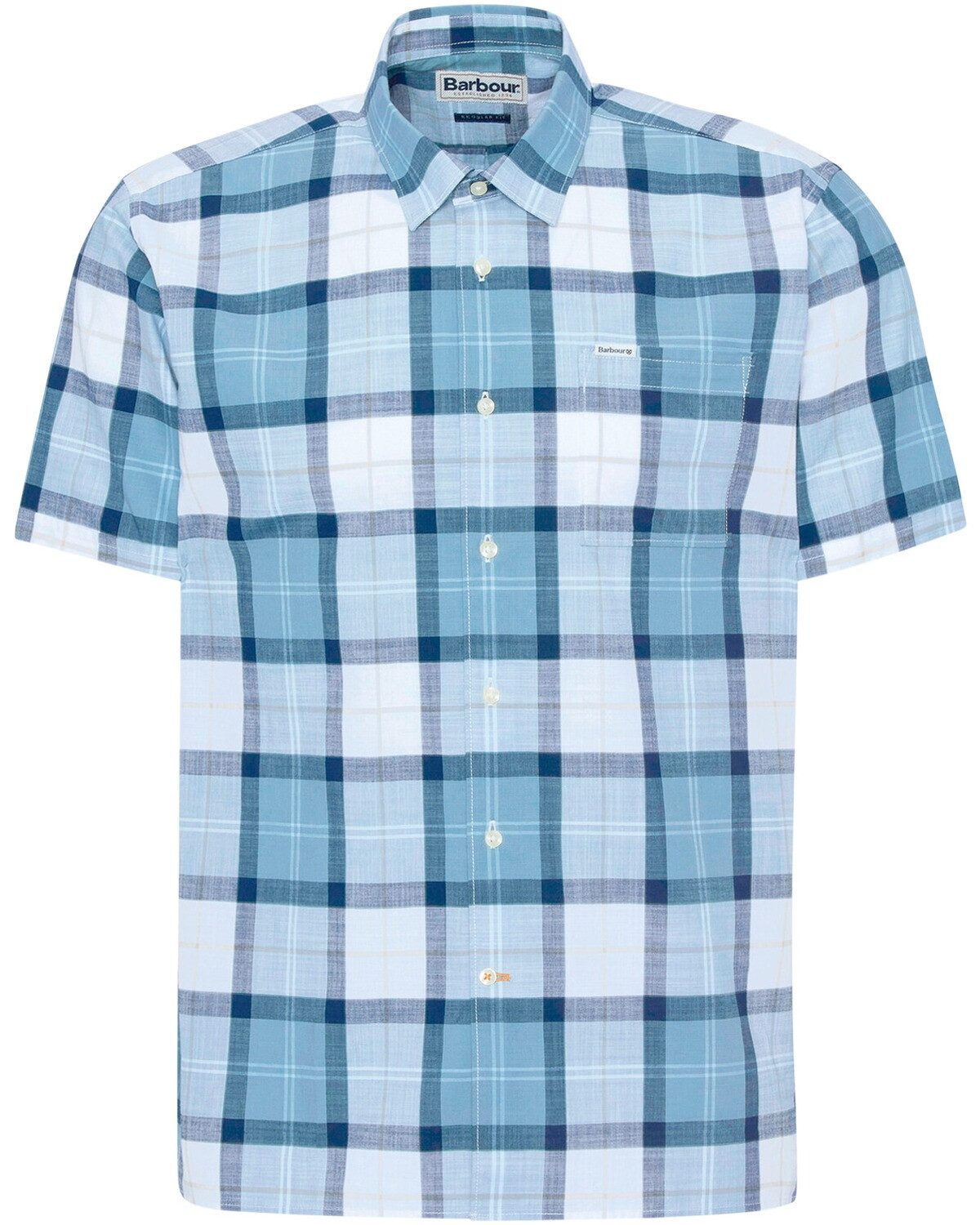 Barbour Langarmhemd Halbarm-Karohemd Gordon günstig online kaufen