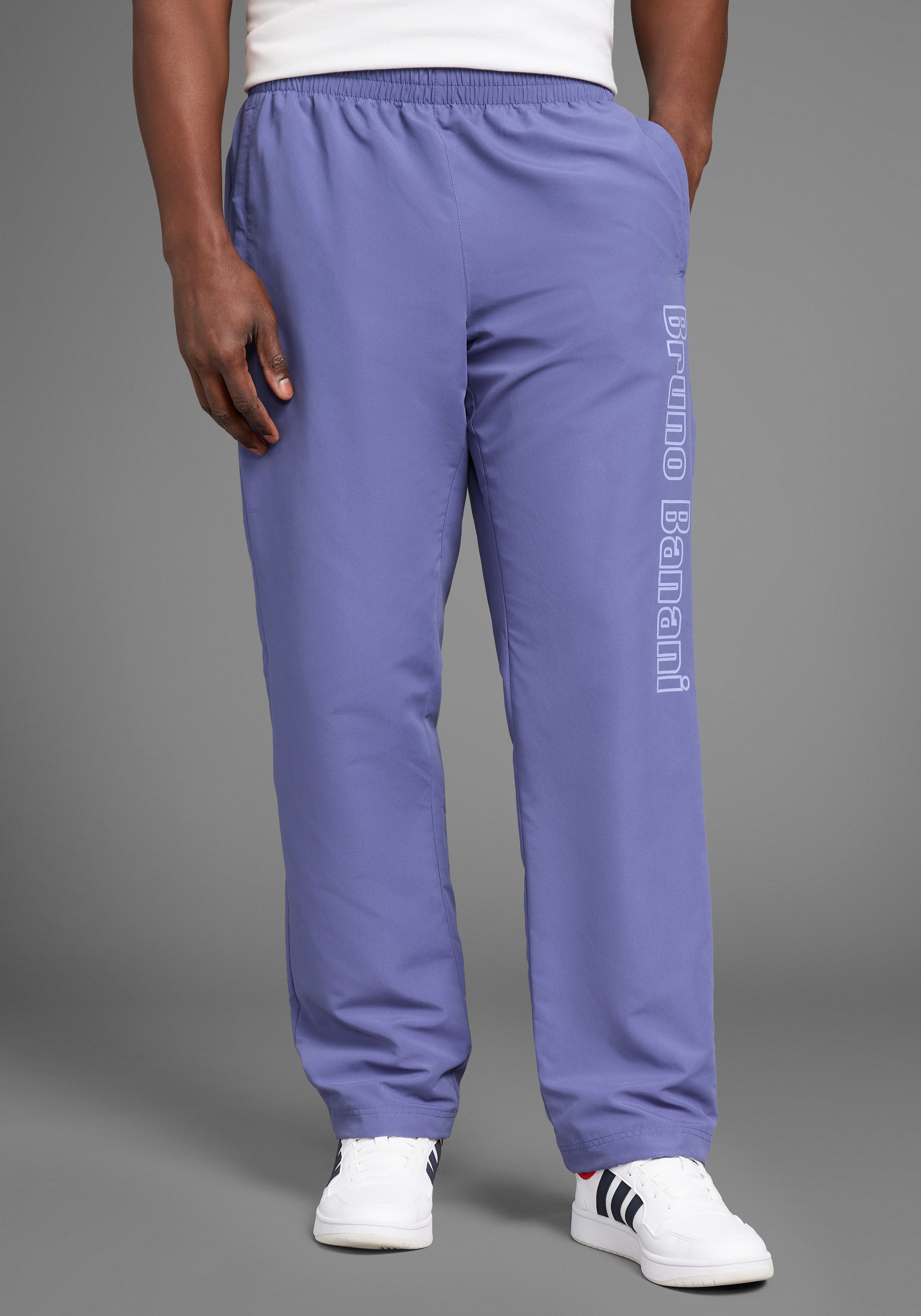 Bruno Banani Sporthose mit verstellbarem Hosensaum