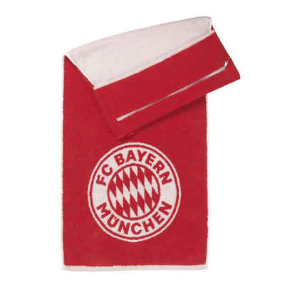 Stryve Sporthandtuch Towell +, Handtuch mit Tasche und Magnetclip - FC Bayern Edition